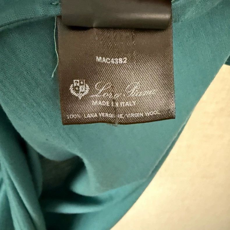 Ermenegildo Zegna Loro Piana 12 Micron Wool Short Sleeve Polo Size US L / EU 52-54 / 3 - 7 Thumbnail