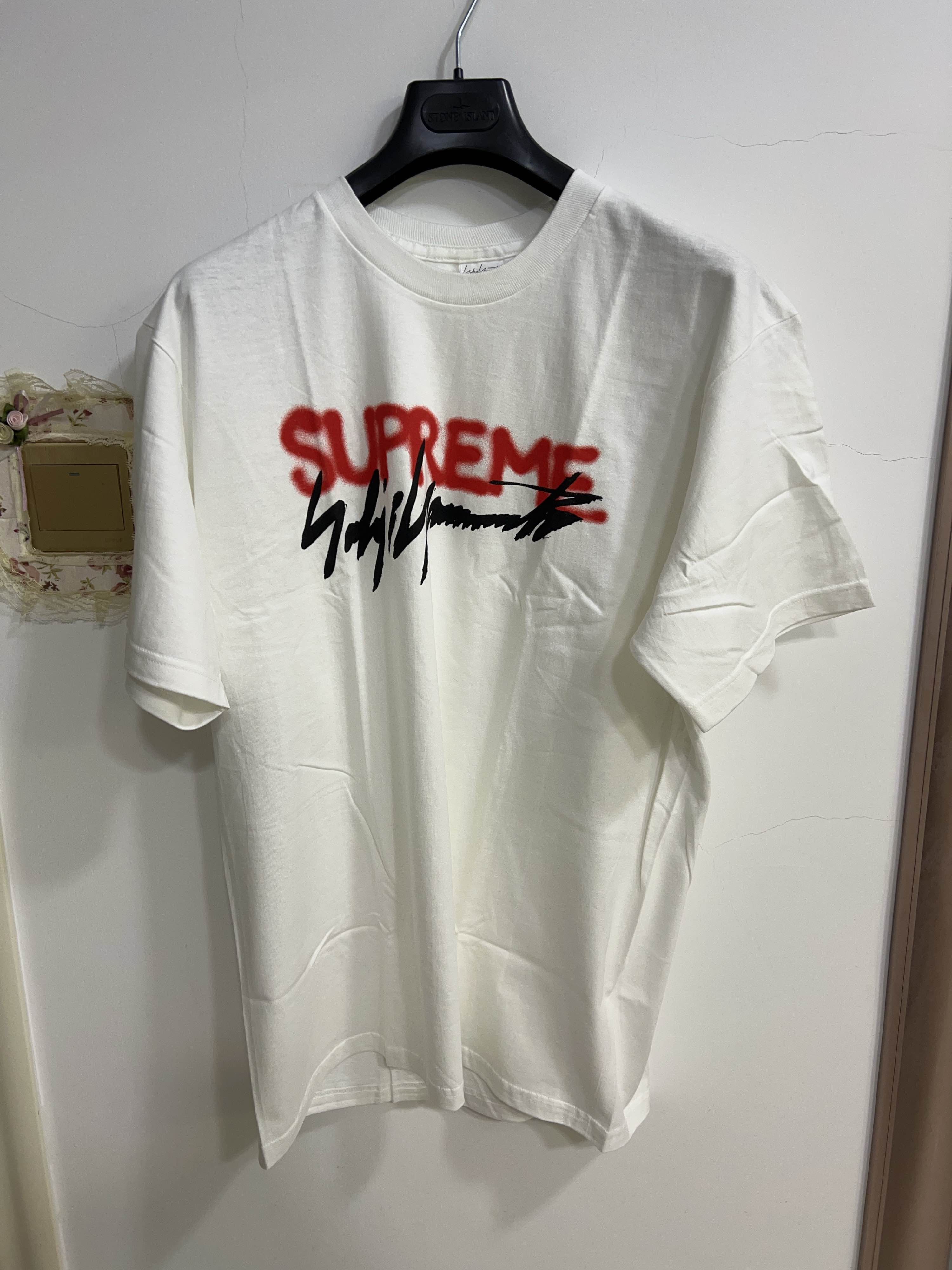 Supreme Supreme x Yohji Yamamoto Logo T-Shirt Size L Size US L / EU 52-54 / 3 - 1 Thumbnail