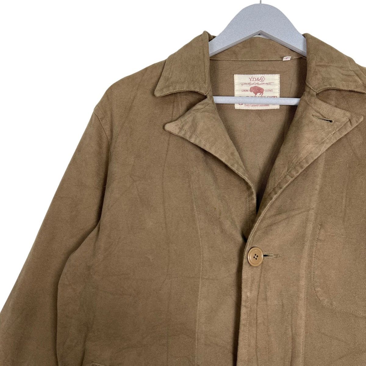 Blue Blue Japan 🔥 GOWEST MOLESKIN CHORE JACKET MADE IN JAPAN Size US S / EU 44-46 / 1 - 7 Thumbnail