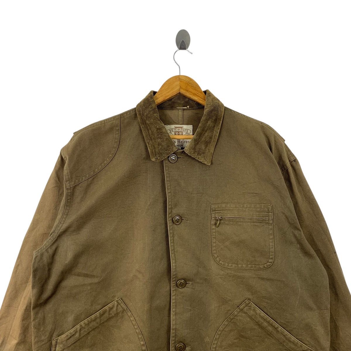 Japanese Brand × Melrose × Vintage Vintage MEN’S MELROSE Vetements Japanese Brand chore JJacket Size US L / EU 52-54 / 3 - 3 Thumbnail