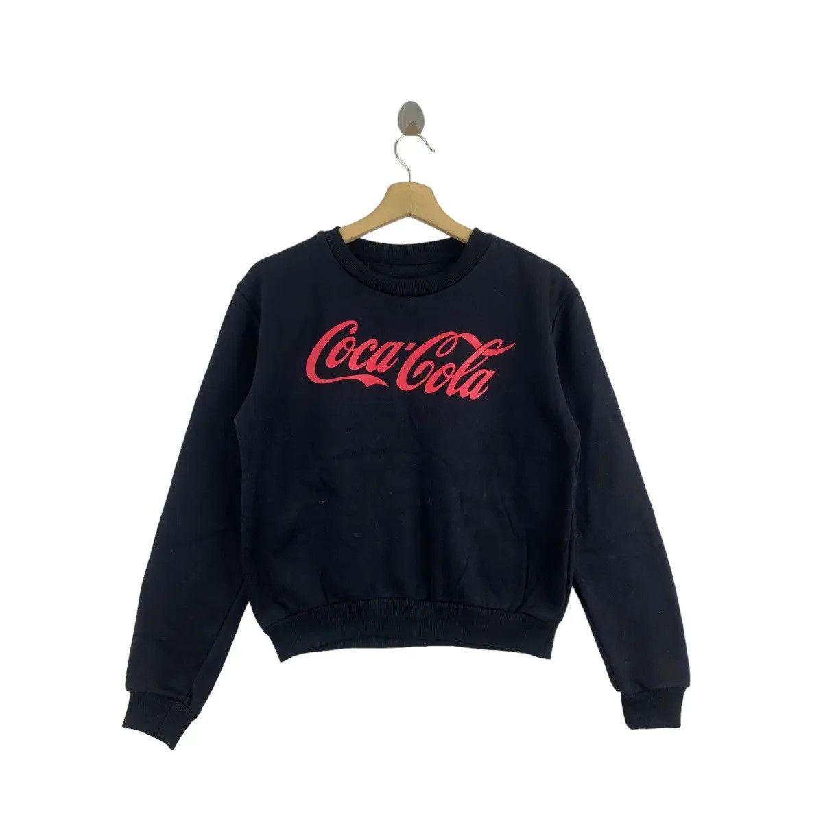 Coca Cola Vtg COKE COCA COLA Center Stock Logo Sweatshirt Sweater Size M / US 6-8 / IT 42-44 - 1 Thumbnail