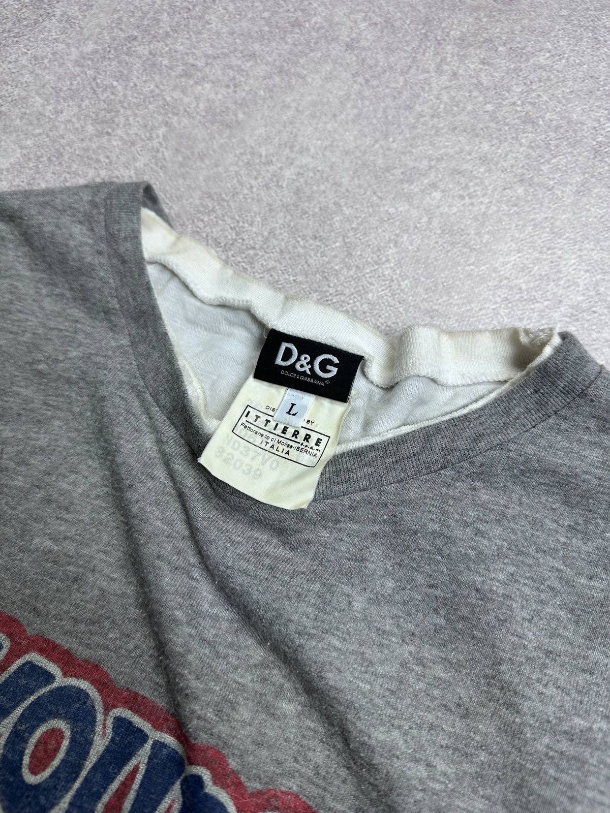 Dolce & Gabbana Vintage 90s Dolce&Gabbana B-yourself T-shirt L Size US L / EU 52-54 / 3 - 5 Thumbnail