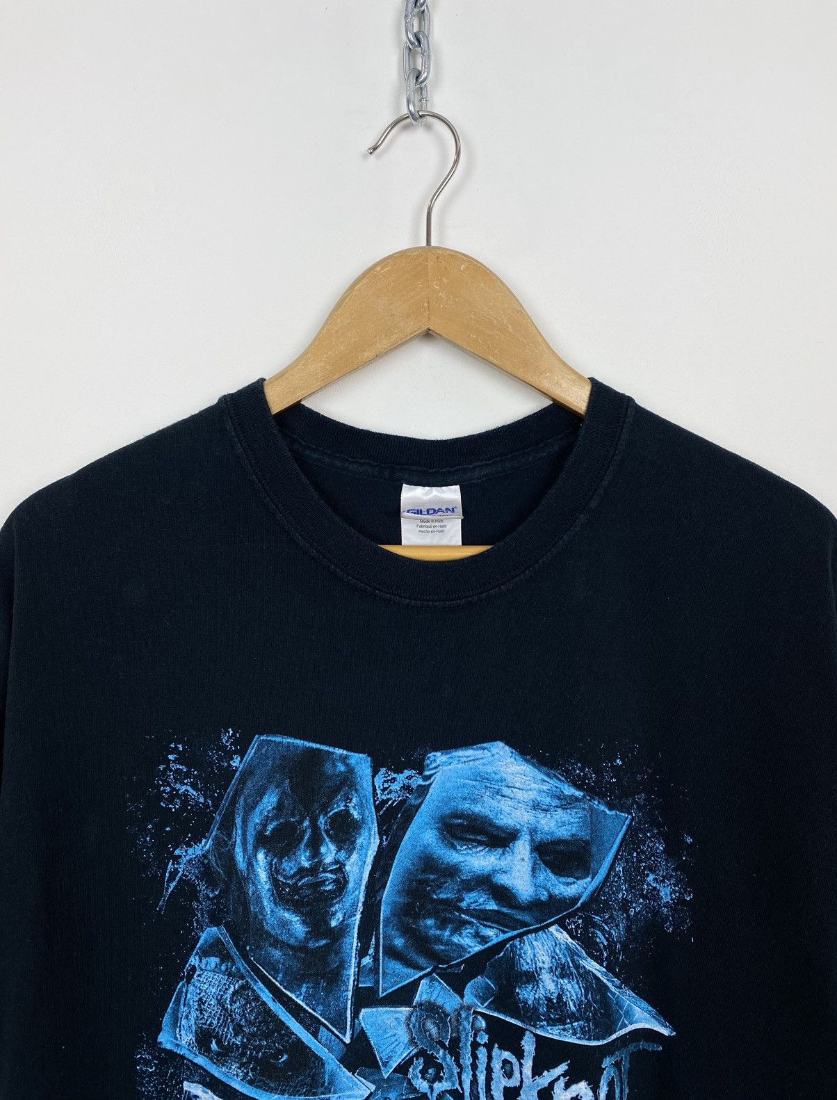 Band Tees Gildan Slipknot Short Sleeve 2014/2015 Tour T Shirt XL Black Size US XL / EU 56 / 4 - 2 Thumbnail