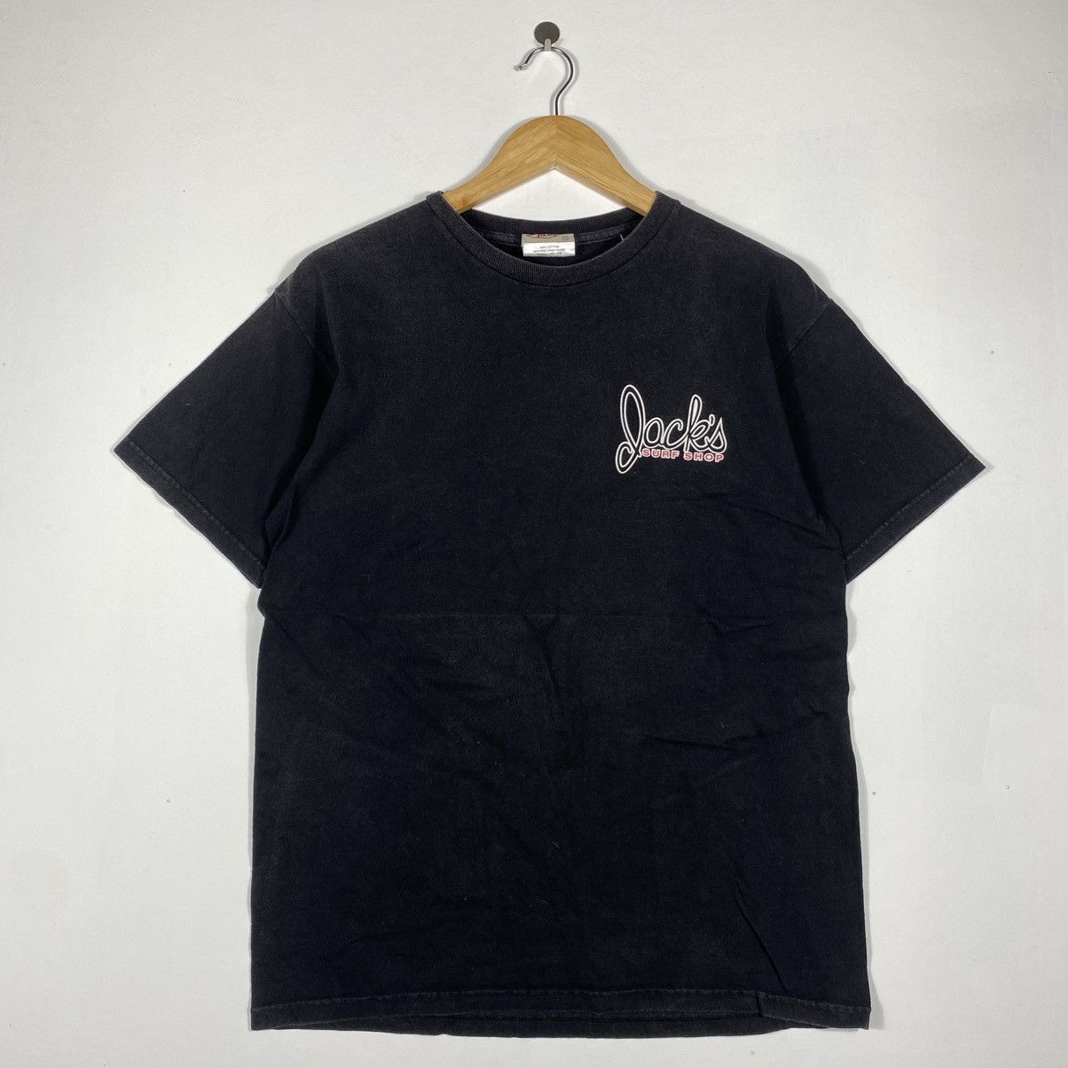 Vintage Vintage 90's JACK'S SURFBOARDS Surfing Apparel Tee Shirt Size US M / EU 48-50 / 2 - 2 Thumbnail