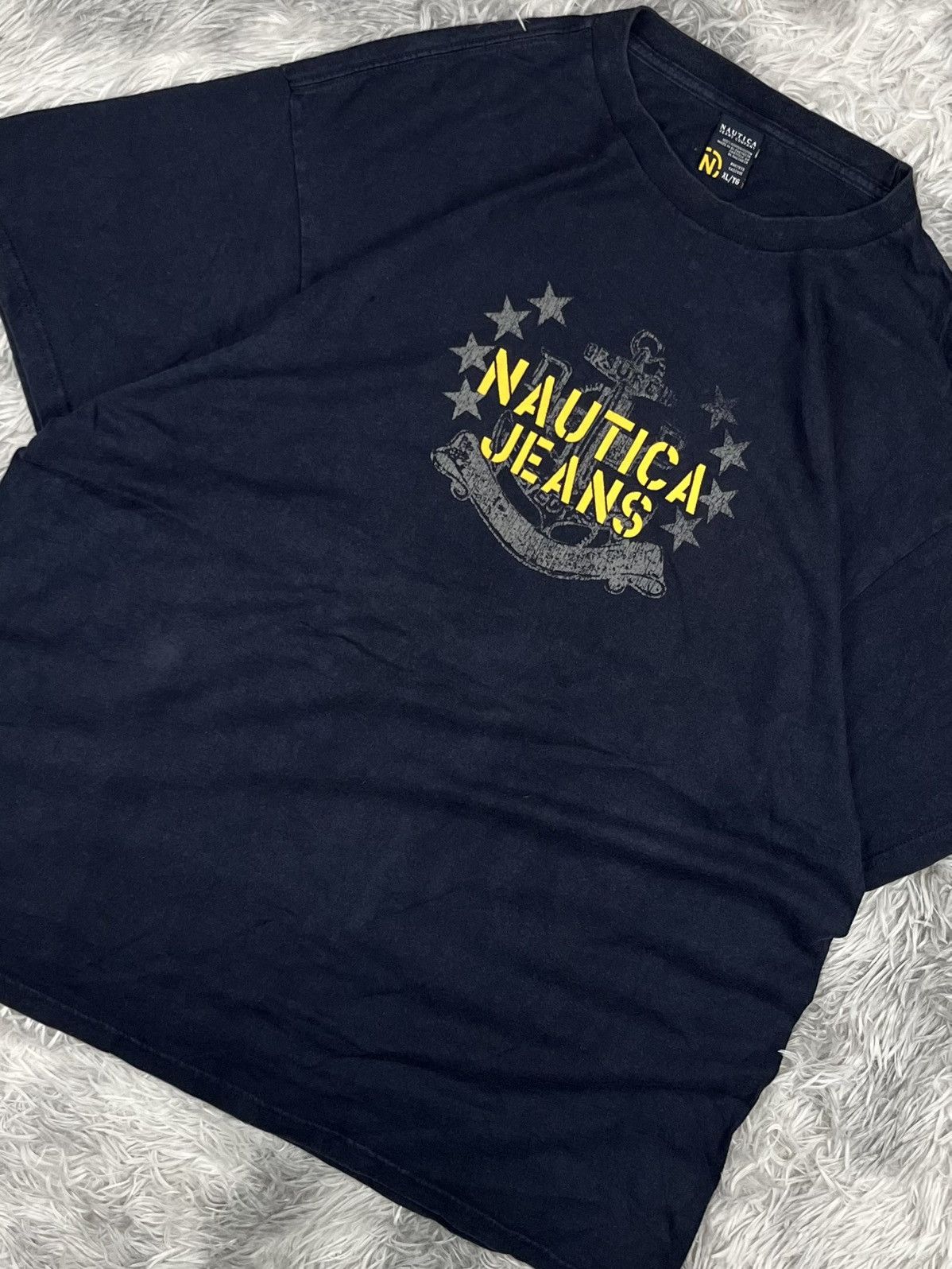 Nautica Vintage 90s Nautica T-shirt Size US XL / EU 56 / 4 - 2 Thumbnail