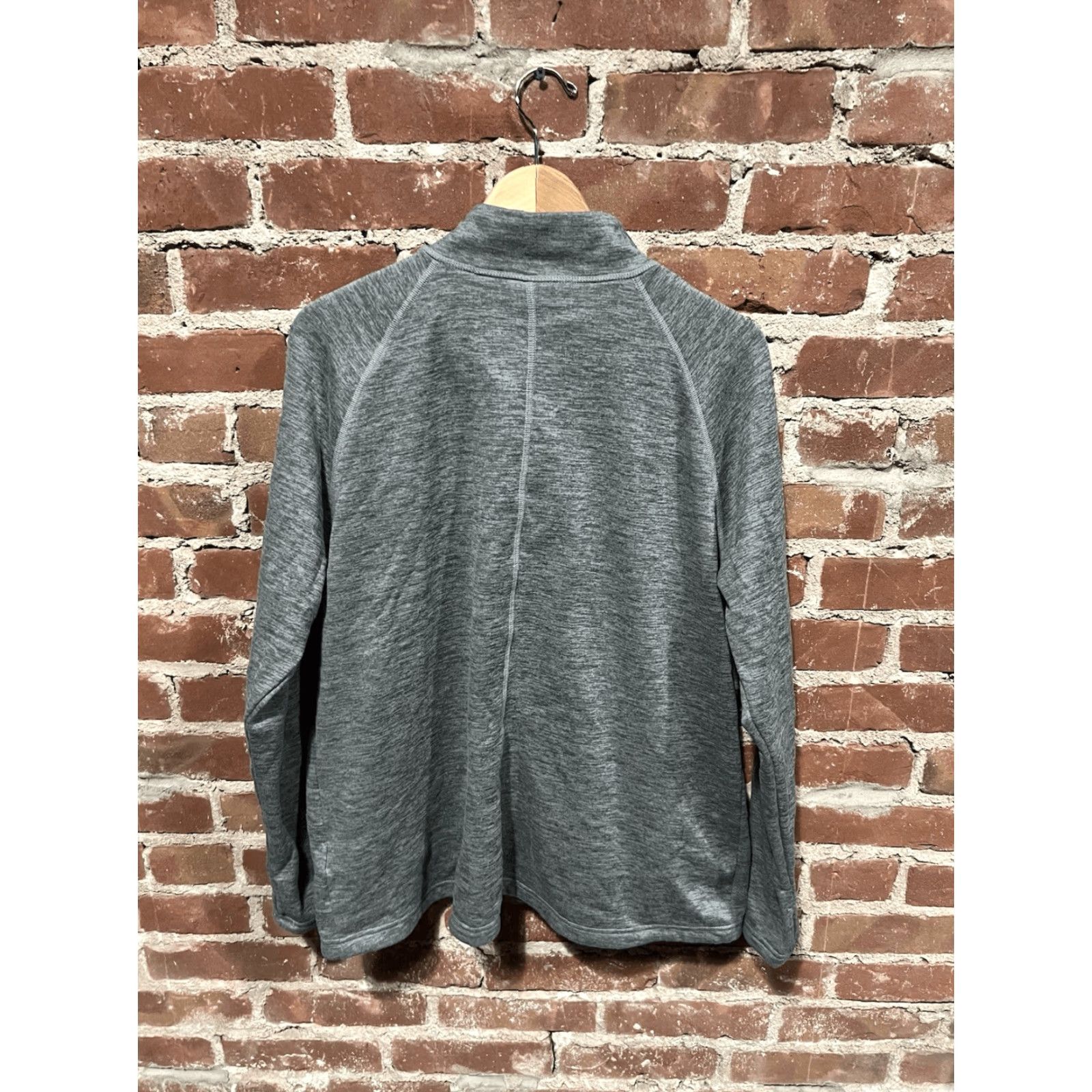 The North Face The North Face Womens Gray Full Zip Mock Neck Sweater 2XL Size XXL / US 16-18 / IT 52-54 - 2 Thumbnail