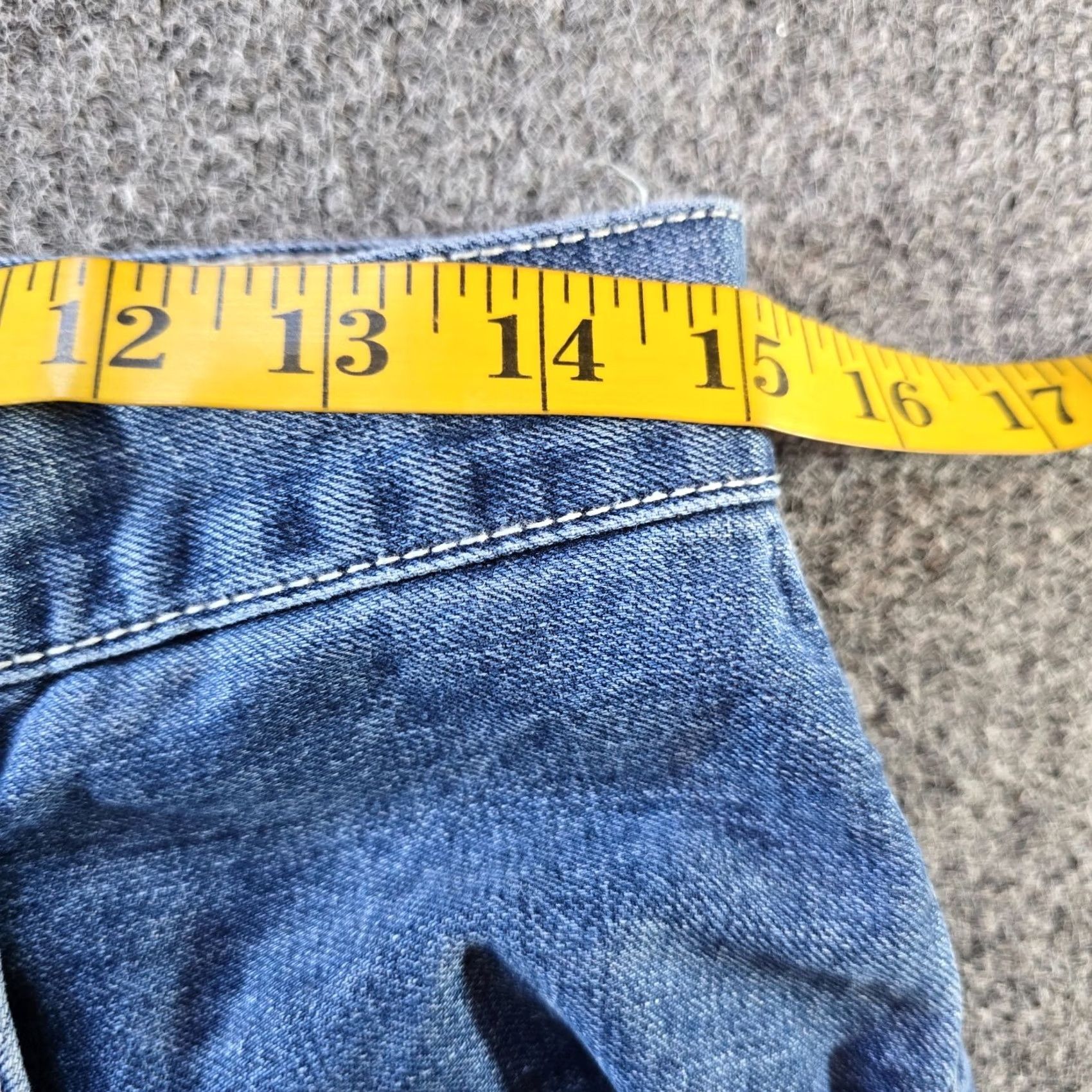 Vintage Etica Jeans Womens Size 29 Blue Barrel Leg Baggy Relaxed Ethically Made Casual Denim Pocket 5-Pocket Design Wide-Leg Inseam 27in Cotton Blend Shirt? Size 29" - 6 Thumbnail