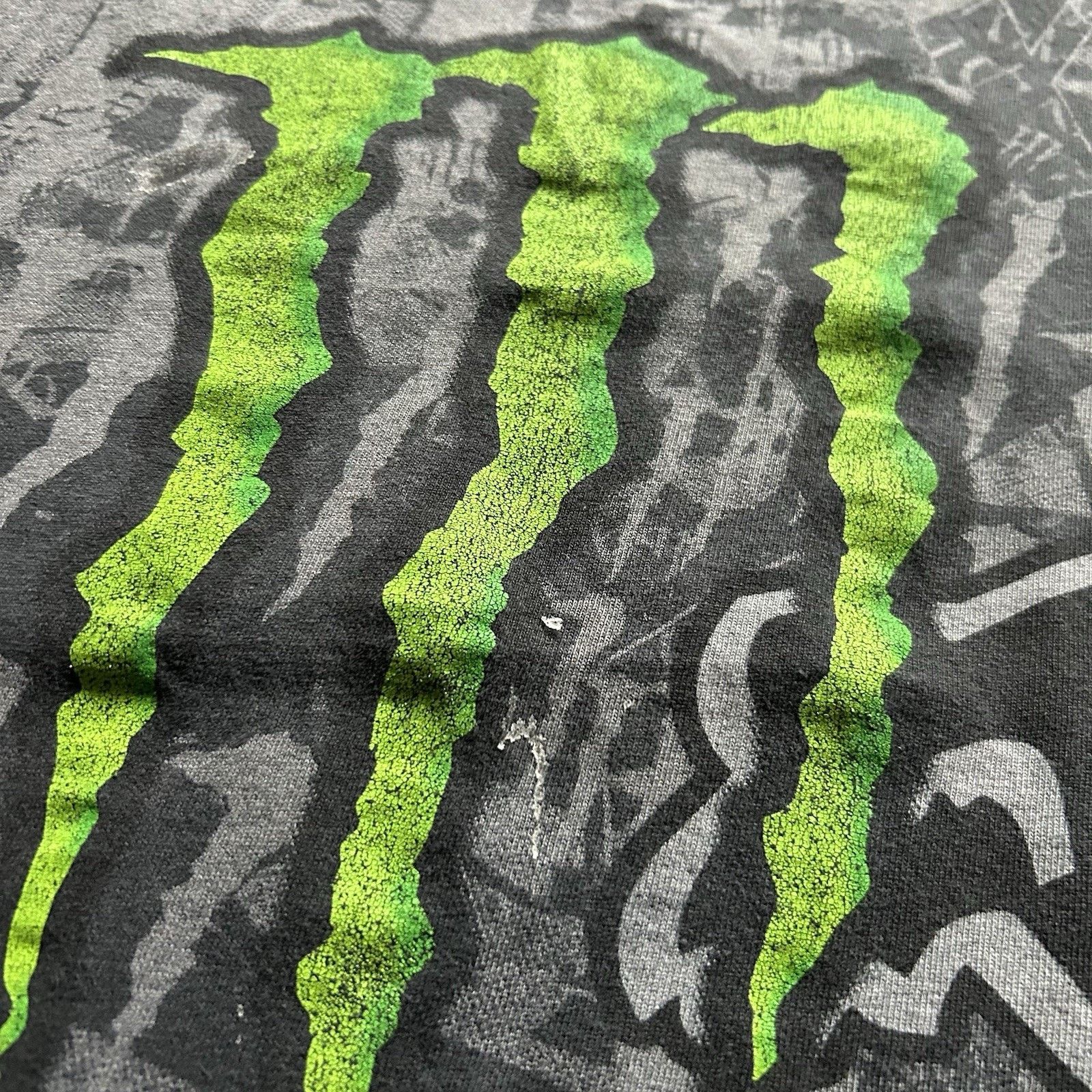 Fox Racing × Vintage Vintage Y2K Fox Monster Energy Racing Shirt Large Sun Faded Size US L / EU 52-54 / 3 - 3 Thumbnail