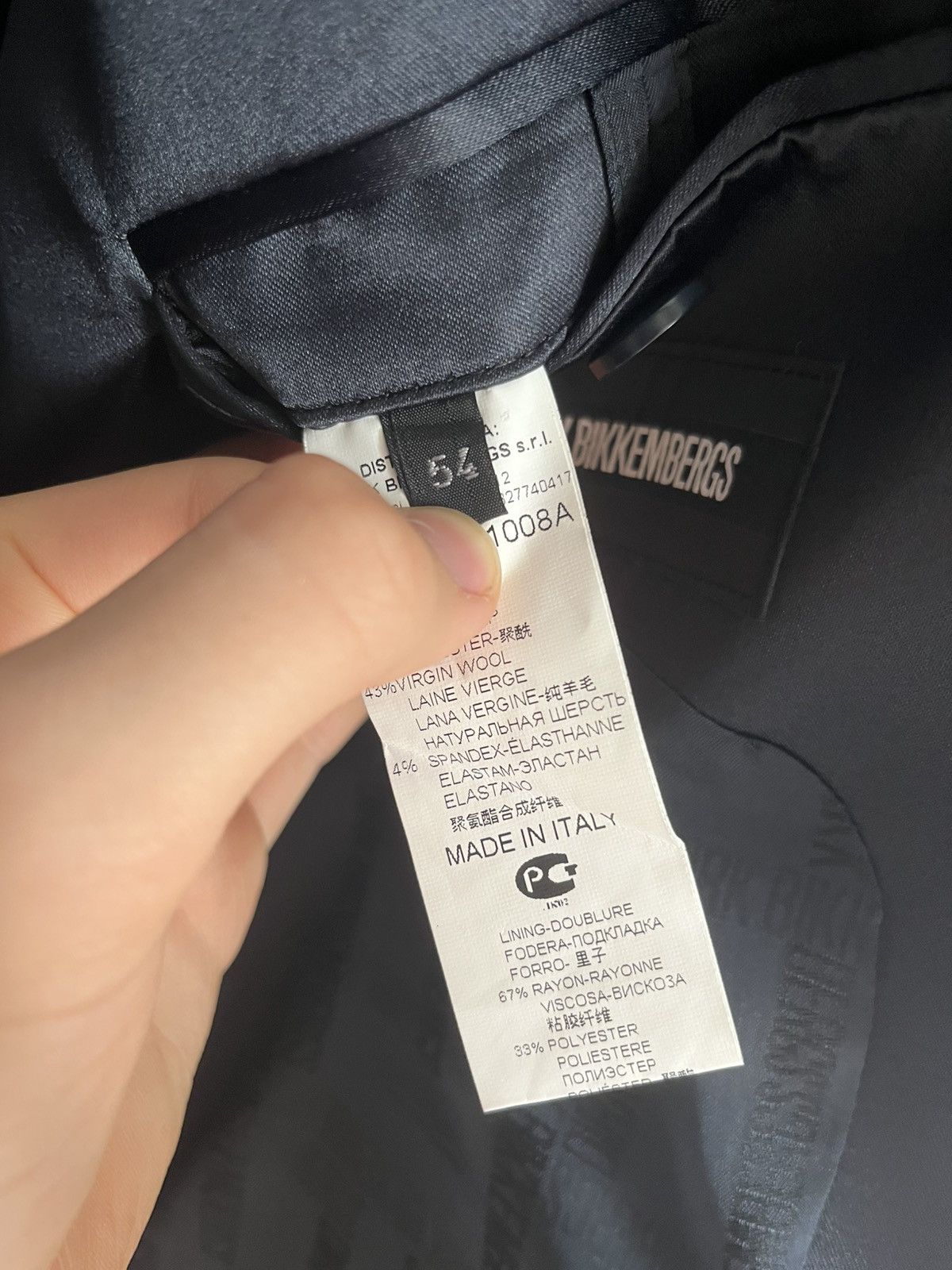 Dirk Bikkembergs DIRK BIKKEMBERGS JACKET Size 44L - 6 Thumbnail