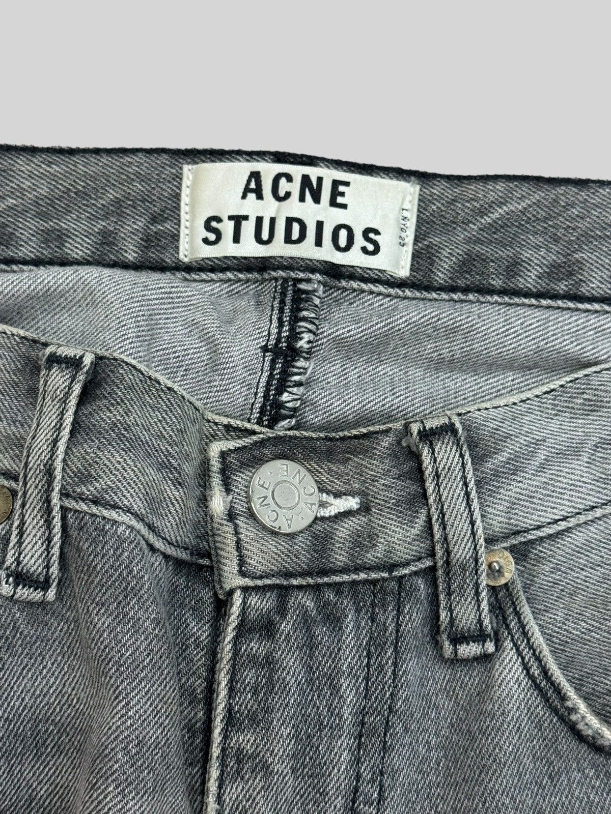 Acne Studios ANCE STUDIOS Max Vintage Grey Denim Pants Size US 31 - 6 Thumbnail