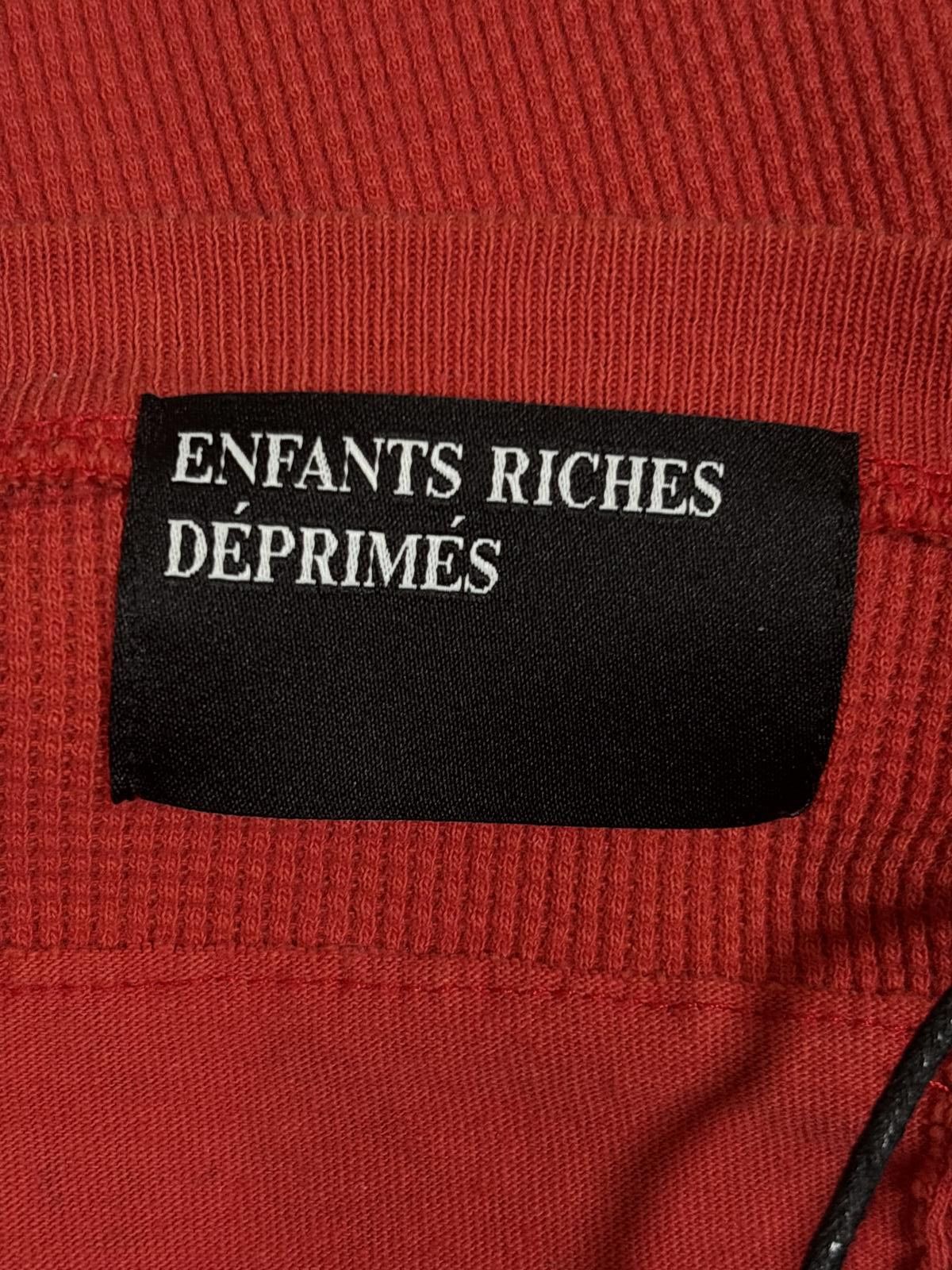 Enfants Riches Deprimes ERD ASSEMBLAGE LONGSLEEVE THERMAL RED Size US S / EU 44-46 / 1 - 4 Thumbnail