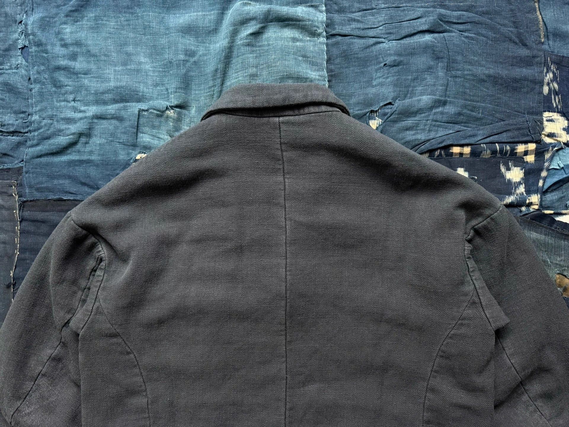 Visvim VISVIM 25AW ICT GALEN WOOL DMGD NAVY 2 wool-linen blazer Size US M / EU 48-50 / 2 - 5 Thumbnail