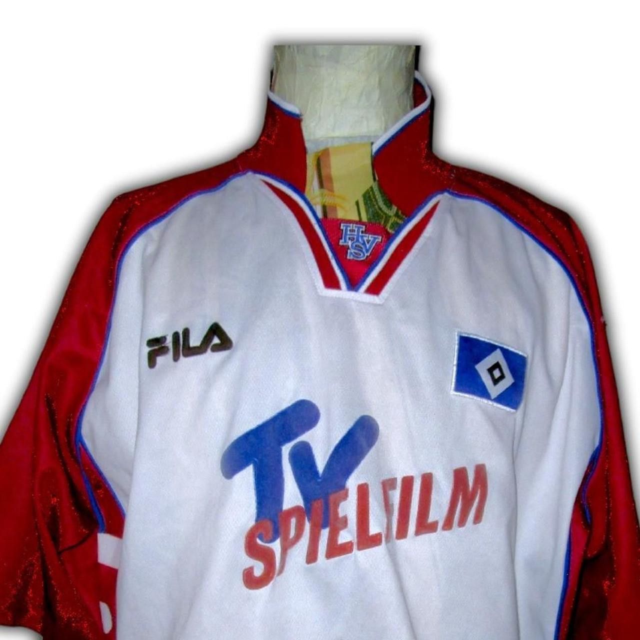 Fila Hamburger SV 2000 2001 Home Shirt Jersey Size US XXL / EU 58 / 5 - 1 Thumbnail