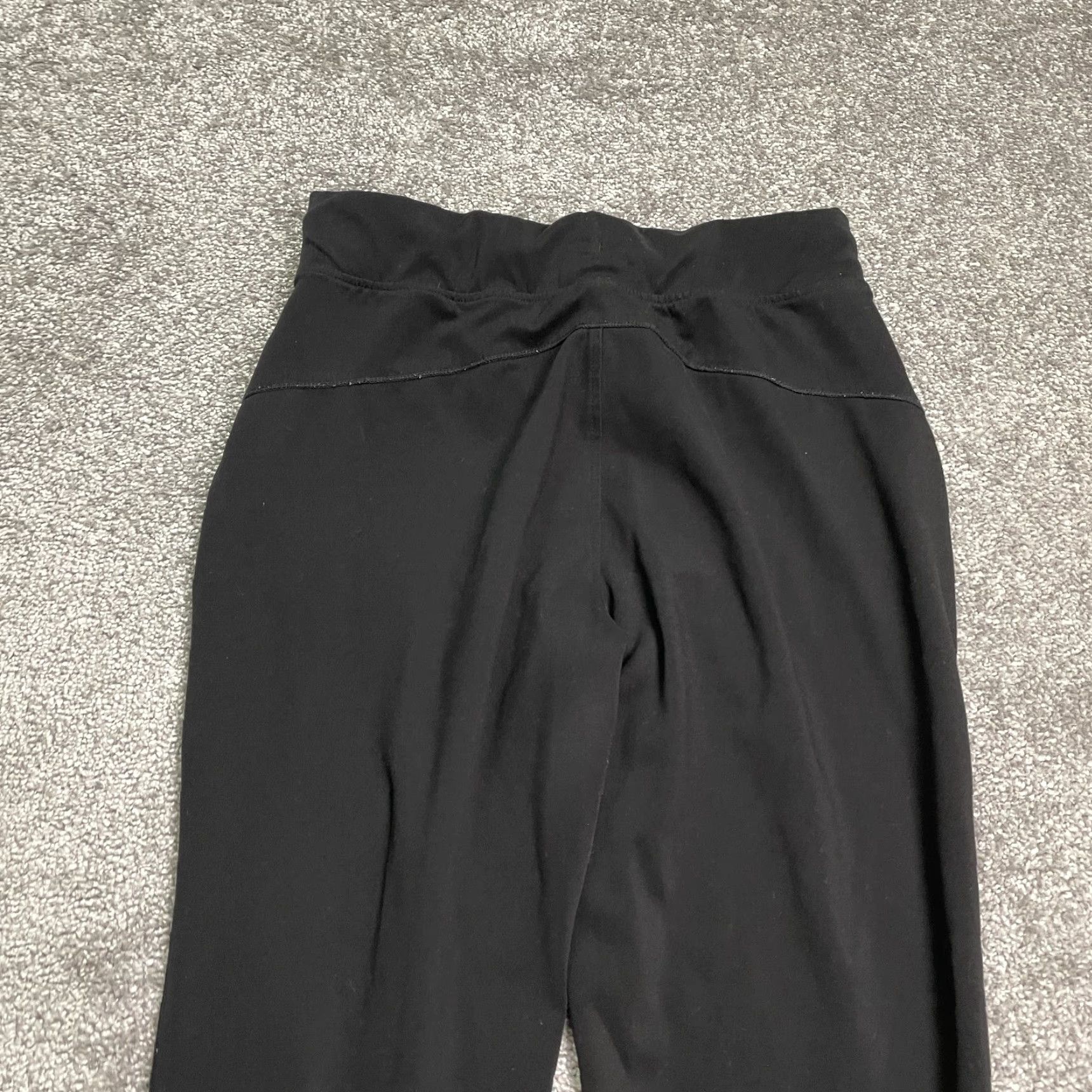 Vintage 90 Degrees By Reflex Sweatpants Women XS Black Drawstring Tapered 26x27.5 Size 26" / US 2 / IT 38 - 3 Thumbnail