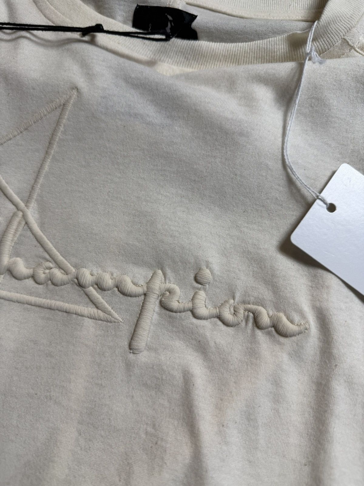 Champion × Rick Owens Rick Owens Champion Pentagram Logo Oversized T-Shirt Size US XXL / EU 58 / 5 - 3 Thumbnail
