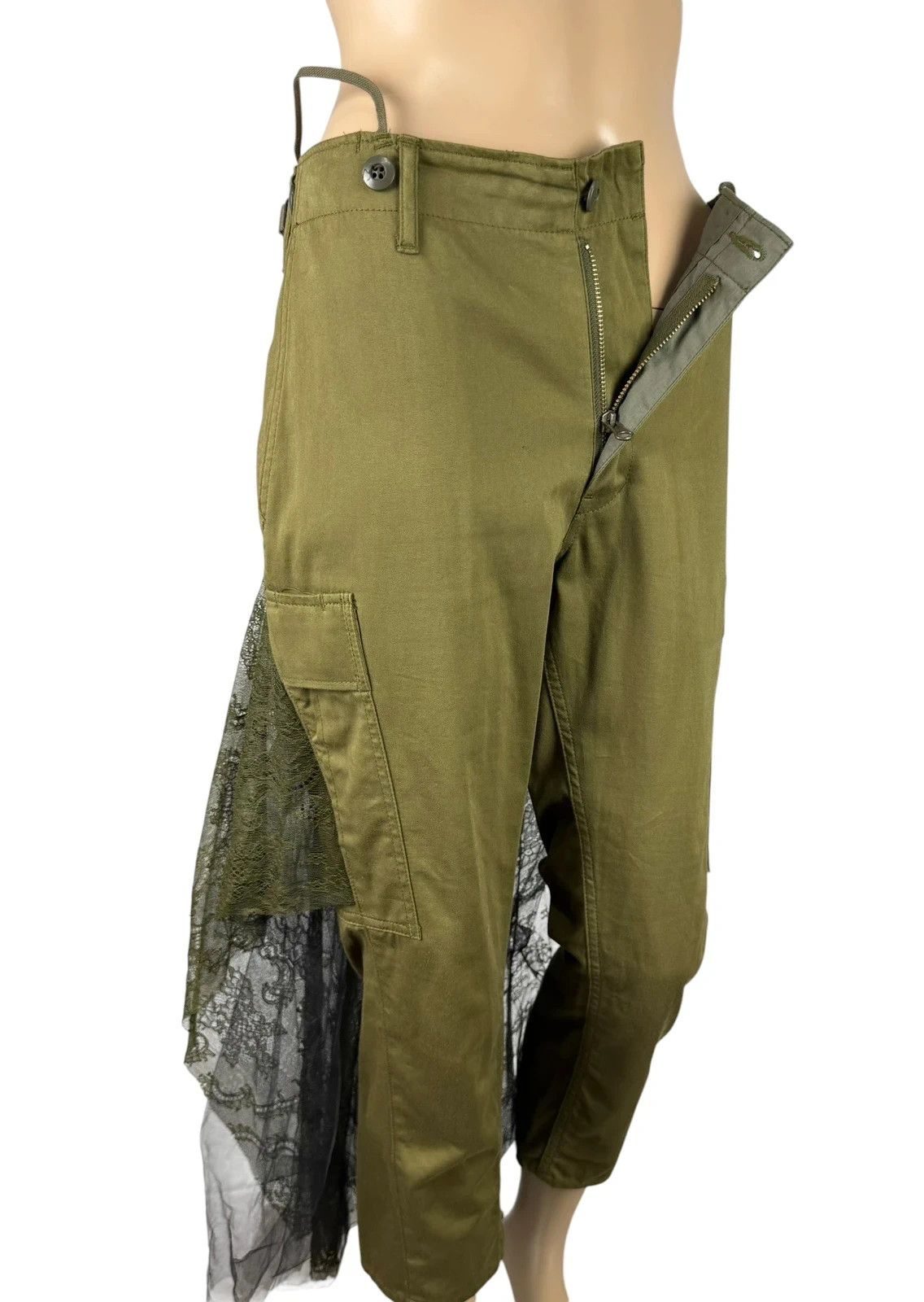 Maison MIHARA YASUHIRO Mihara Yasuhiro Pants Army Lace size 40 Size 27" / US 4 / IT 40 - 8 Thumbnail