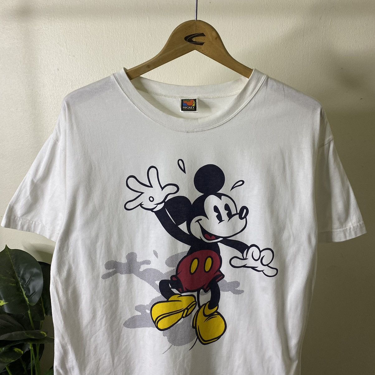 Mickey Unlimited Vintage 1990s Disney Mickey Mouse Tee Size US L / EU 52-54 / 3 - 2 Thumbnail