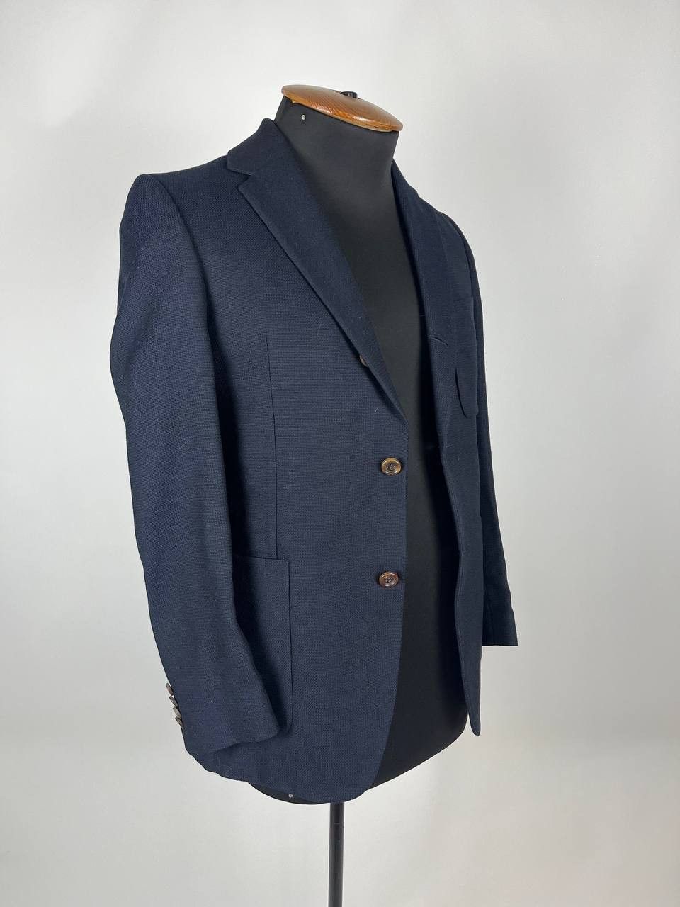 Designer × Our Legacy OUR LEGACY Men Blue Blazer 100% Wool Size 48 Size 48R - 2 Thumbnail