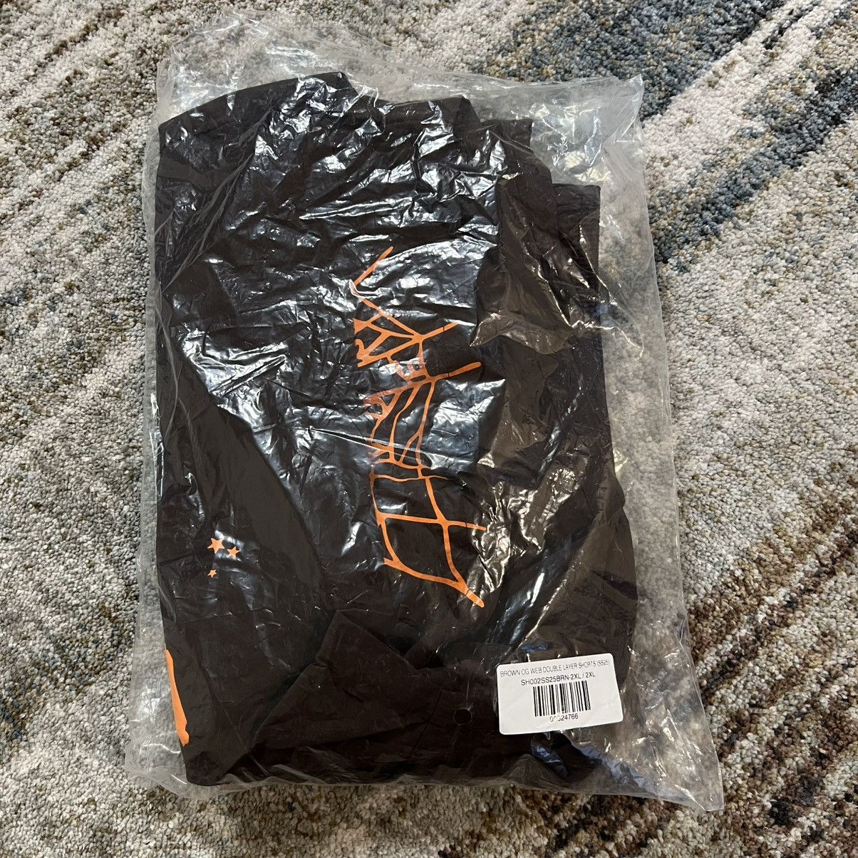 Sp5der NEW SP5DER KingSpider Co OG Web Double Layer Shorts SPIDER Size US 38 / EU 54 - 7 Thumbnail