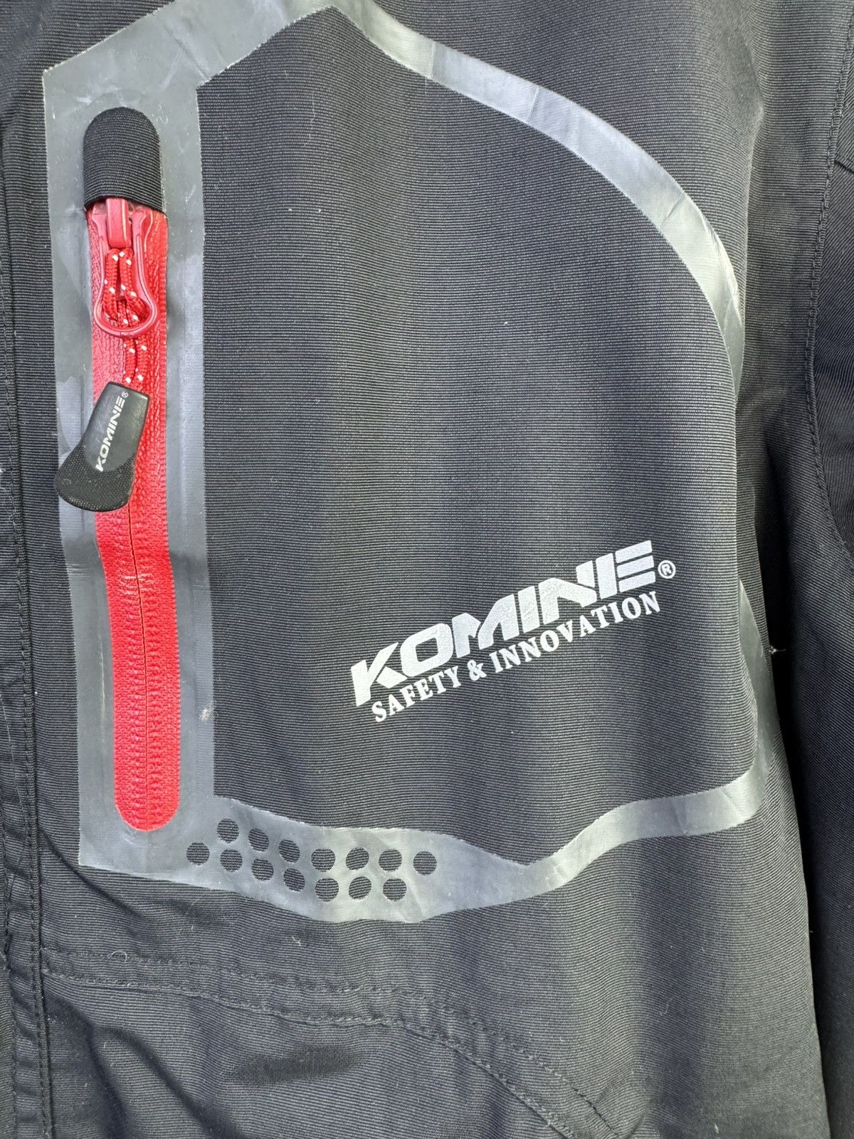 Japanese Brand Komine JK-586 Motorsport Jacket in black and camouflage Size US L / EU 52-54 / 3 - 3 Thumbnail