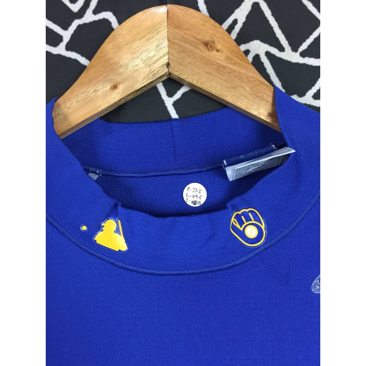 MLB × Nike × Vintage Nike MLB Milwaukee Brewers Long Sleeve Sportswear Tee Size US L / EU 52-54 / 3 - 4 Thumbnail