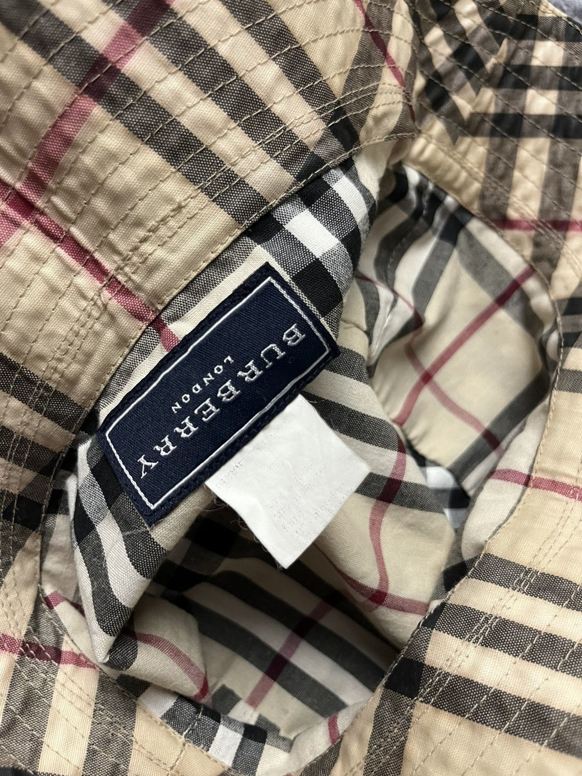 Burberry Vintage Burberry Panama Hats Cap Nova Check Size ONE SIZE - 5 Thumbnail