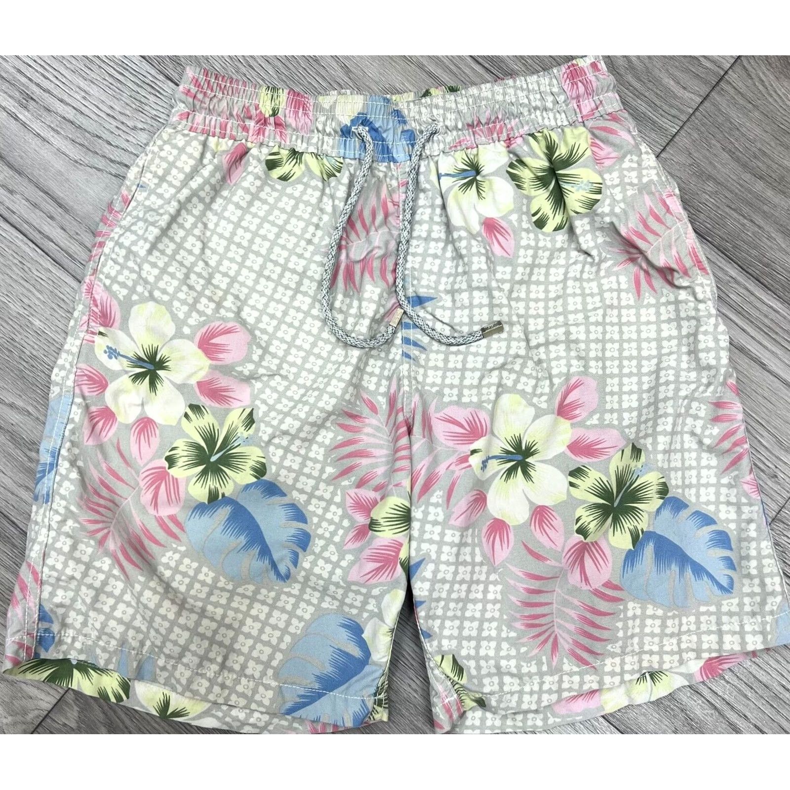 Vilebrequin Vilebrequin Floral Swim Trunks Short Multicoloured Men's L Shorts Multicolor Tropical Floral Swim Bottom Style Trunks Mens Size US 33 - 2 Thumbnail