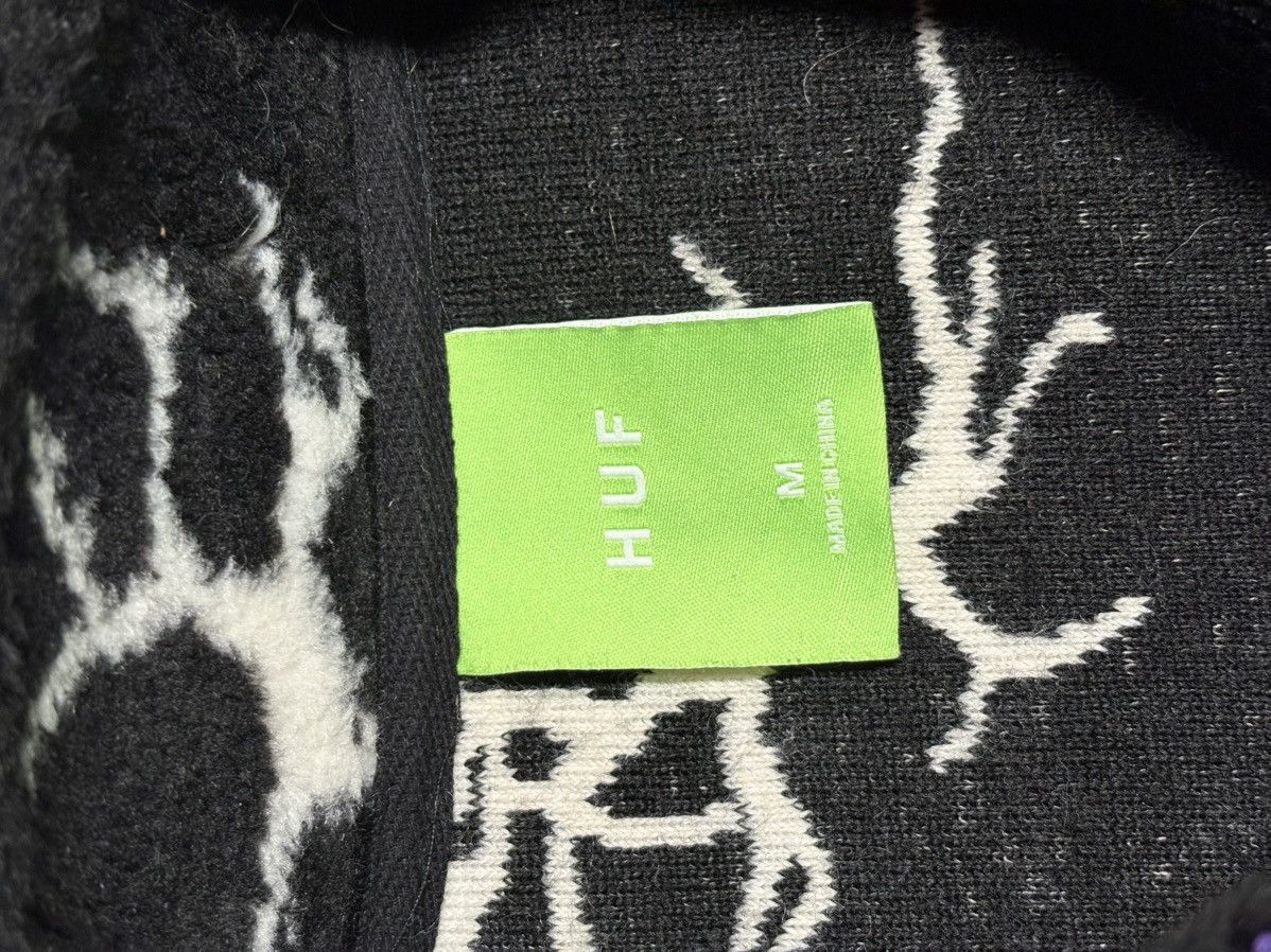 Huf HUF limited edition fleece quarter zip Size US M / EU 48-50 / 2 - 2 Thumbnail