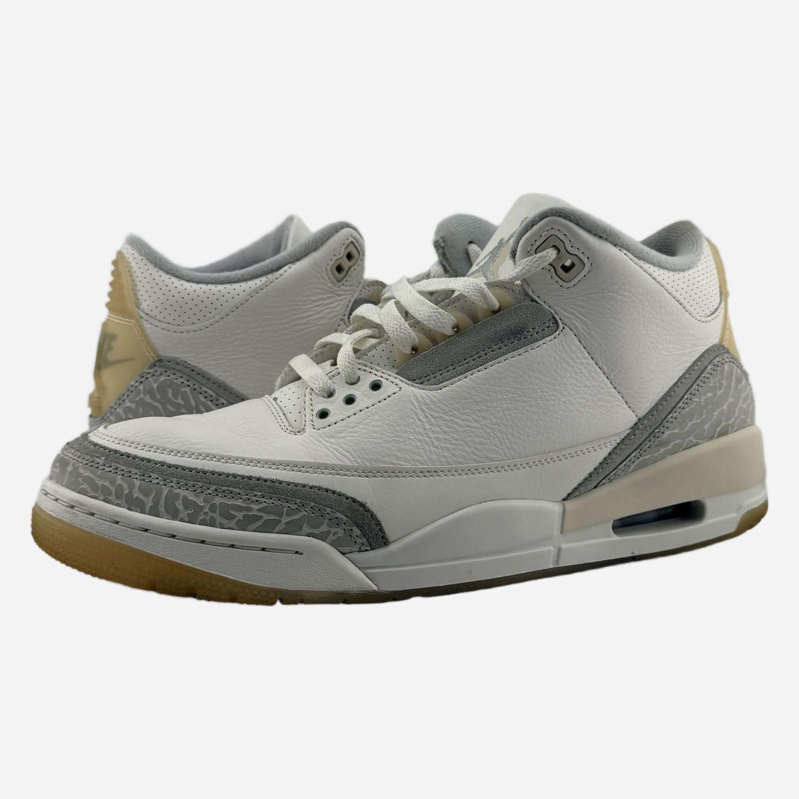 Nike Jordan 3 Retro Craft Ivory US 11.5 Used with Box FJ9479-100 Size US 11.5 / EU 44-45 - 1 Thumbnail