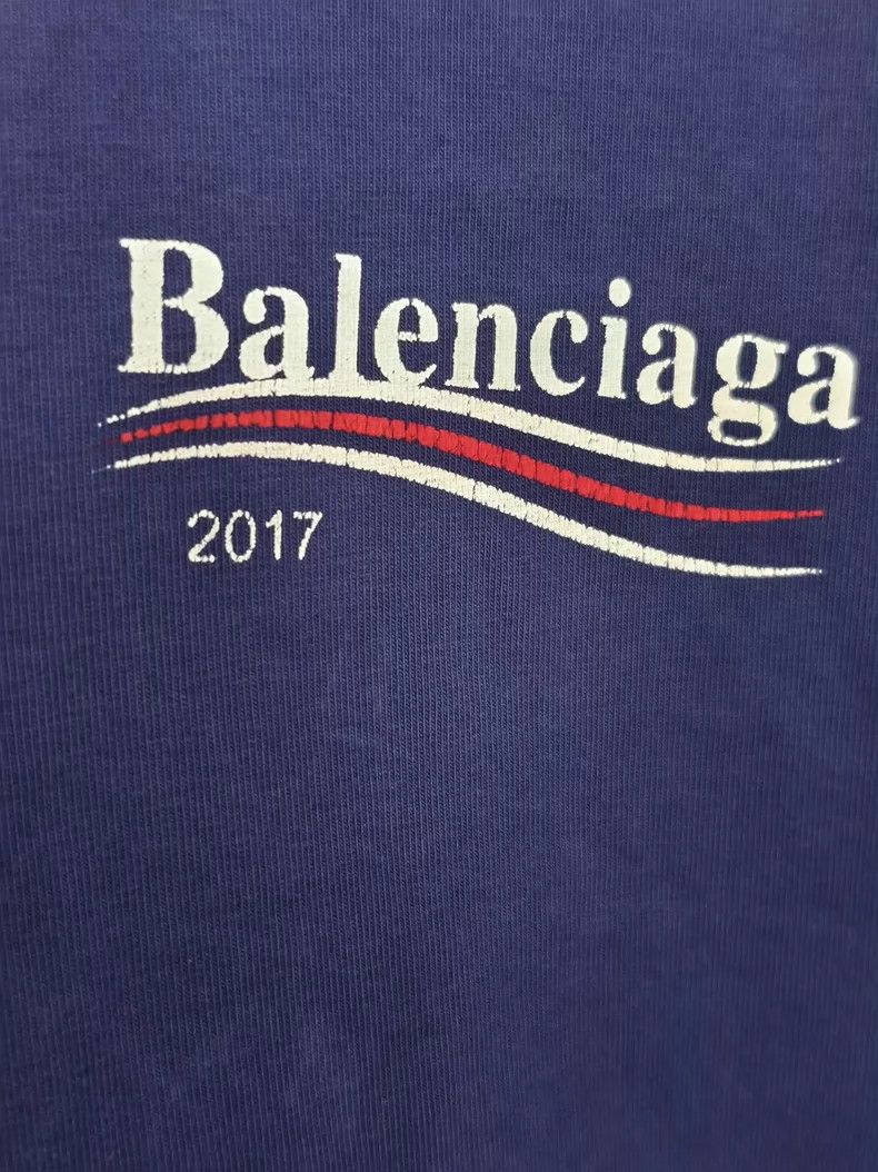 Balenciaga Balenciaga Blue cola short sleeves Size US XS / EU 42 / 0 - 2 Thumbnail