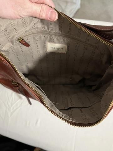 Marmot Stylish Margot Brown Leather Shoulder Bag Size ONE SIZE - 4 Thumbnail