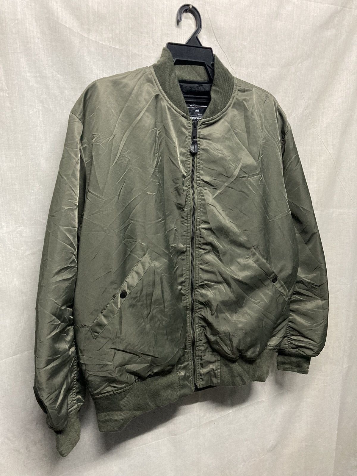 Global Work Global Work Olive Green Bomber Jackets Size US L / EU 52-54 / 3 - 2 Thumbnail