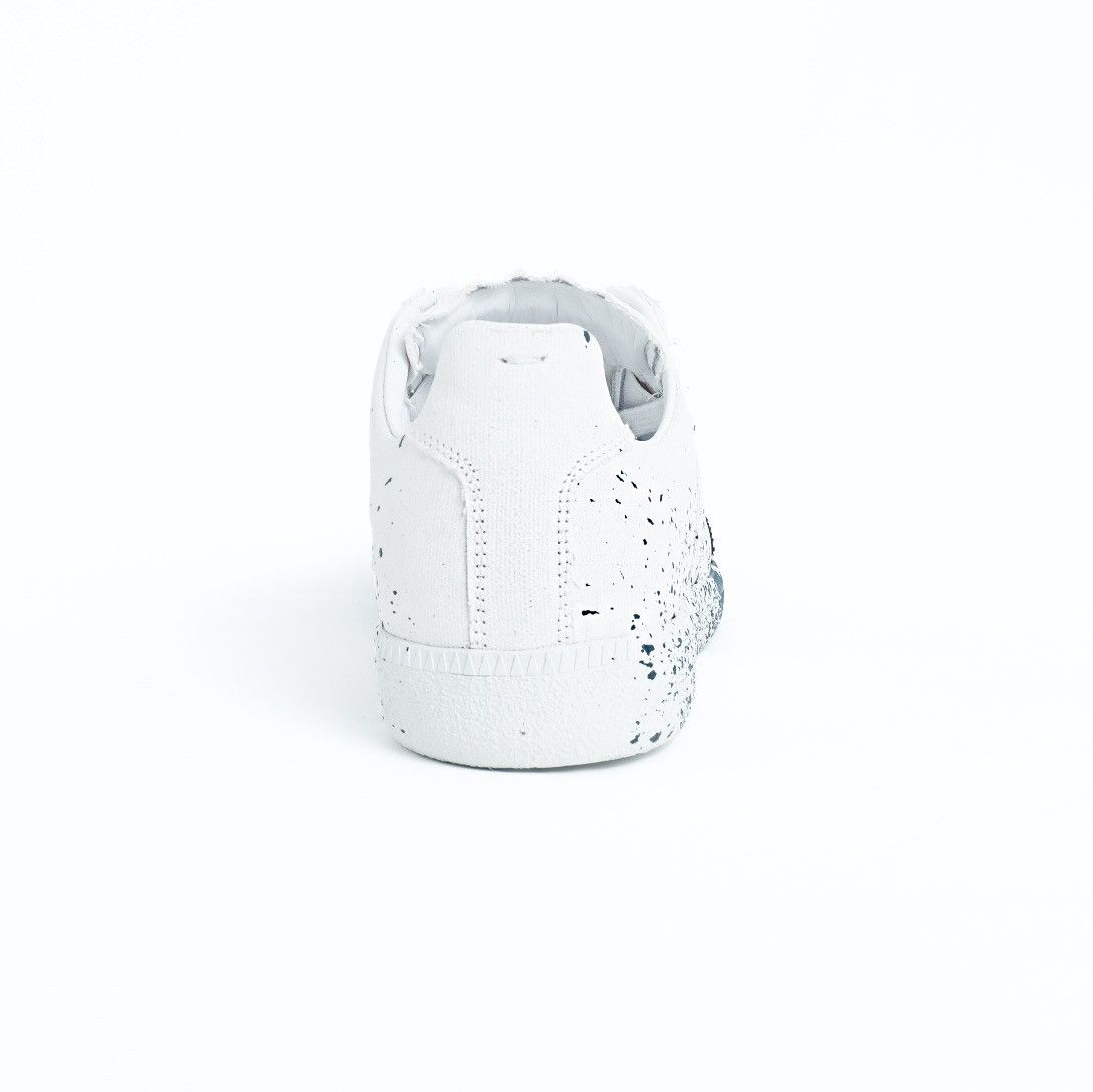 Maison Margiela Maison Margiela Replica 'Paint Splatter - White Oil Blue' Size US 10 / IT 40 - 4 Thumbnail