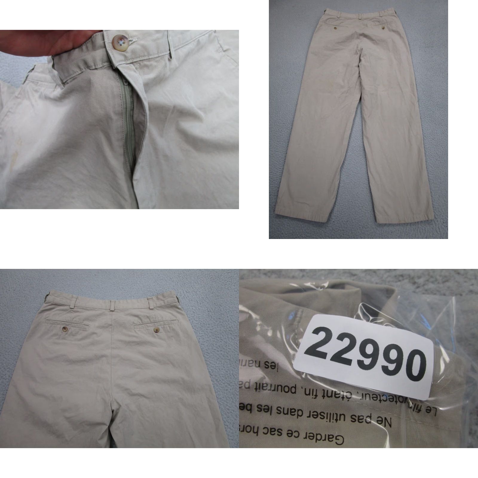 Banana Republic VINTAGE Banana Republic Pants Mens 34 Khaki Beige 90s Travel Safari Khakis Pockets Size US 34 / EU 50 - 9 Thumbnail