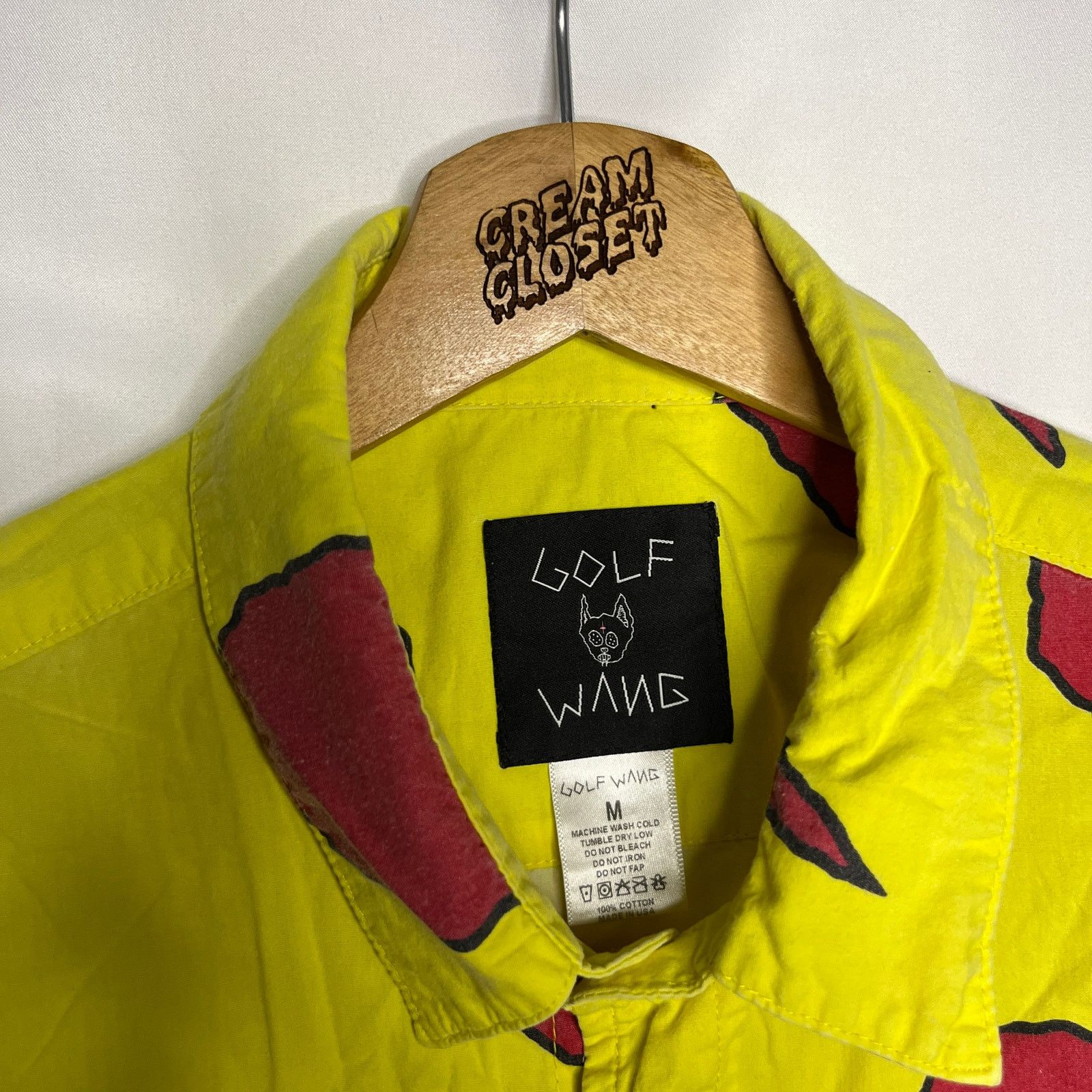 Golf Wang × Odd Future 2013 Golf Wang OFWGKTA Tyler the Creator Kill Cat Button Up Size US M / EU 48-50 / 2 - 5 Thumbnail