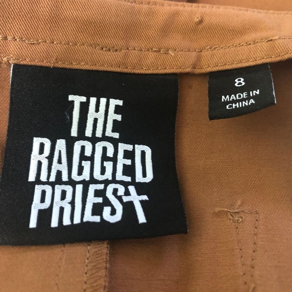 The Ragged Priest NWOT The Ragged Priest mini skirt cut out side light brown 8 Size 30" / US 8 / IT 44 - 7 Thumbnail