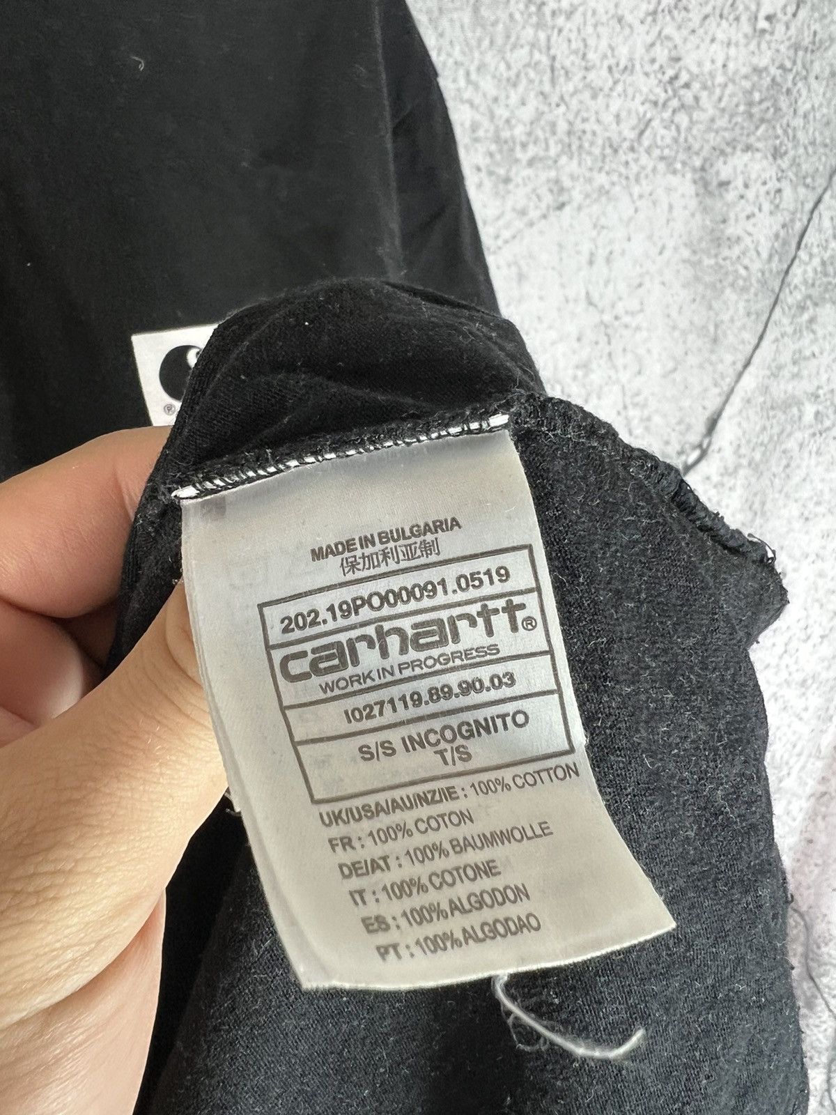 Carhartt CARHARTT INCOGNITO S/S T-SHIRT Size US M / EU 48-50 / 2 - 3 Thumbnail
