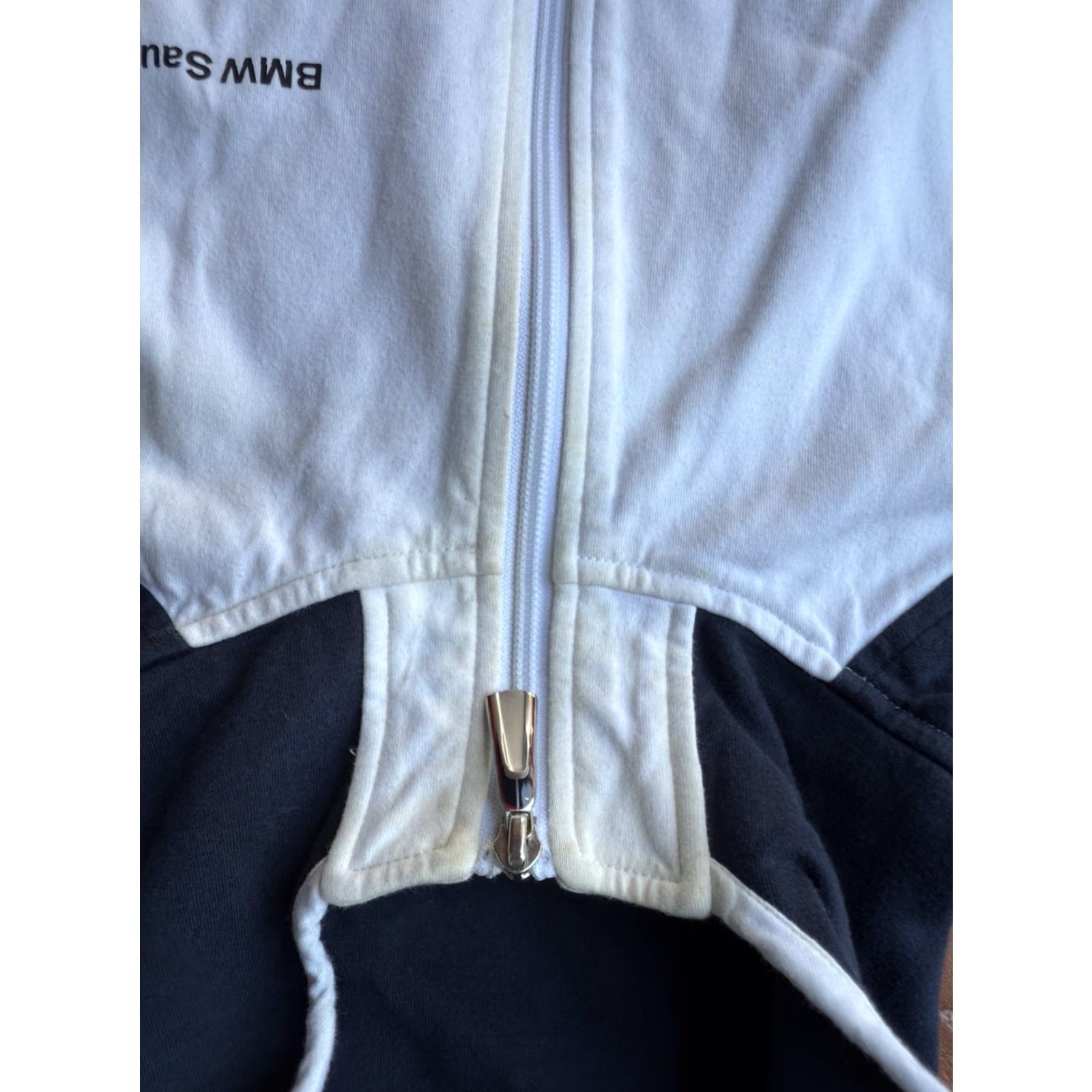 BMW BMW Sauber F1 Team Track Jacket Mens XL White Blue Full Zip Jacket Racing Size US XL / EU 56 / 4 - 4 Thumbnail