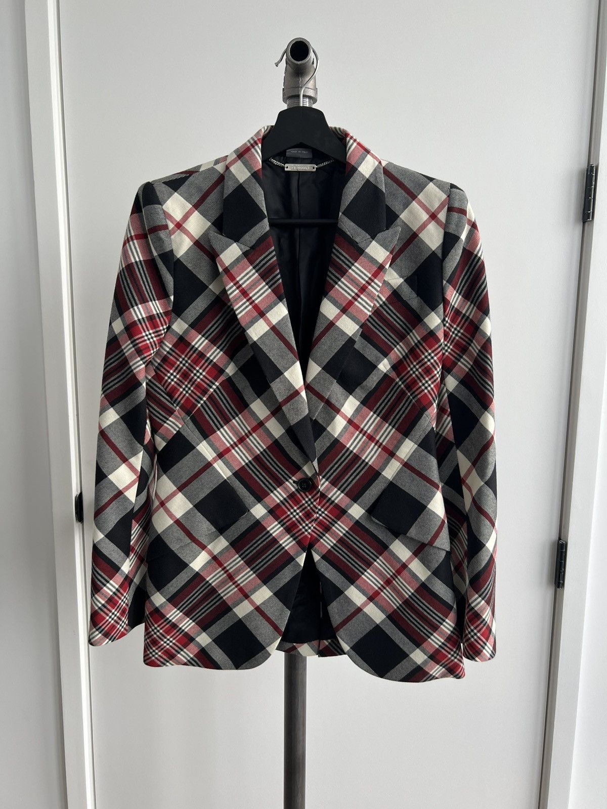 Alexander McQueen Tartan Blazer Size M / US 6-8 / IT 42-44 - 1 Thumbnail