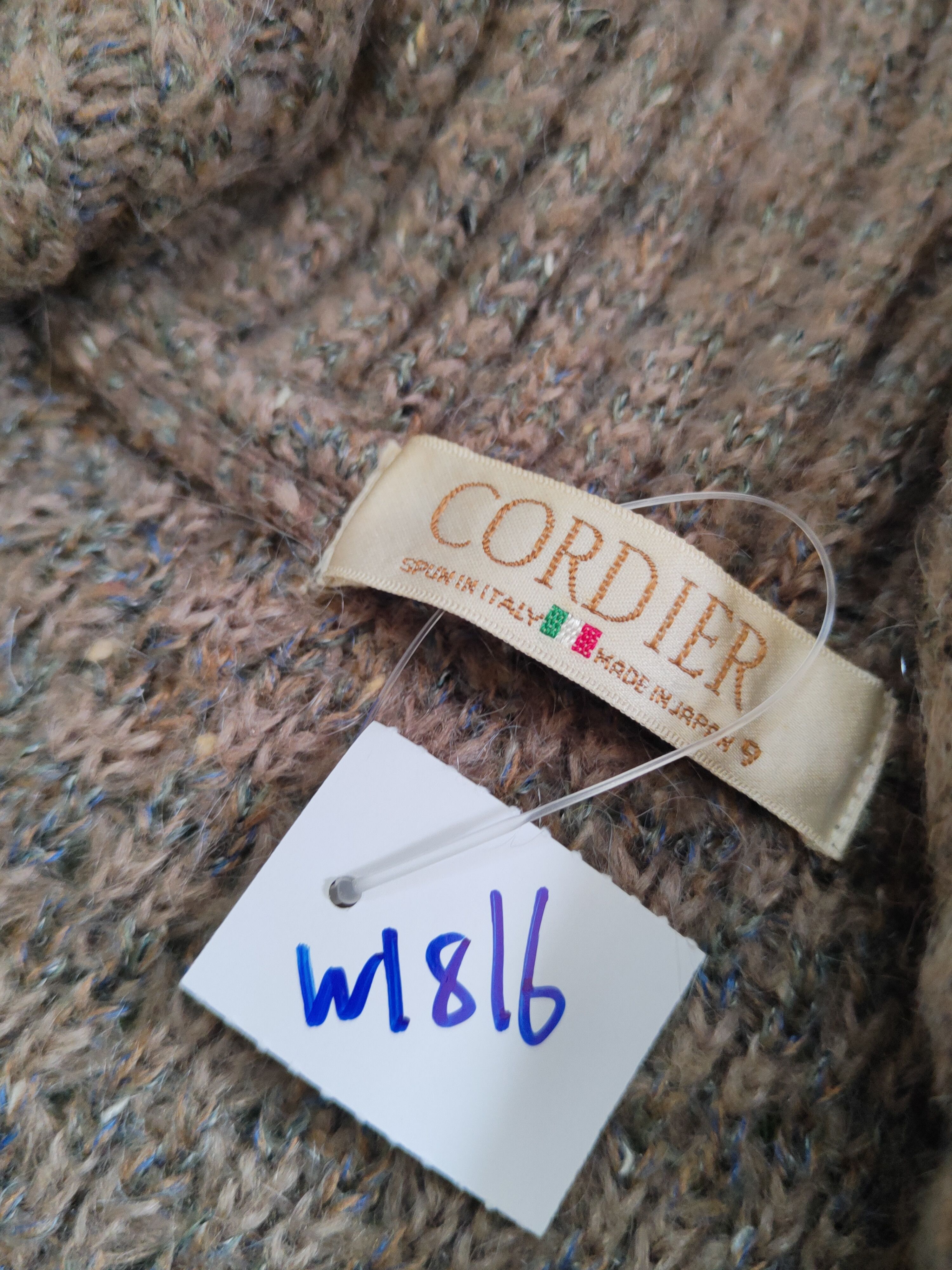 Vintage Cordier Brown Knitwear Cardigan #W1816 Size M / US 6-8 / IT 42-44 - 11 Thumbnail