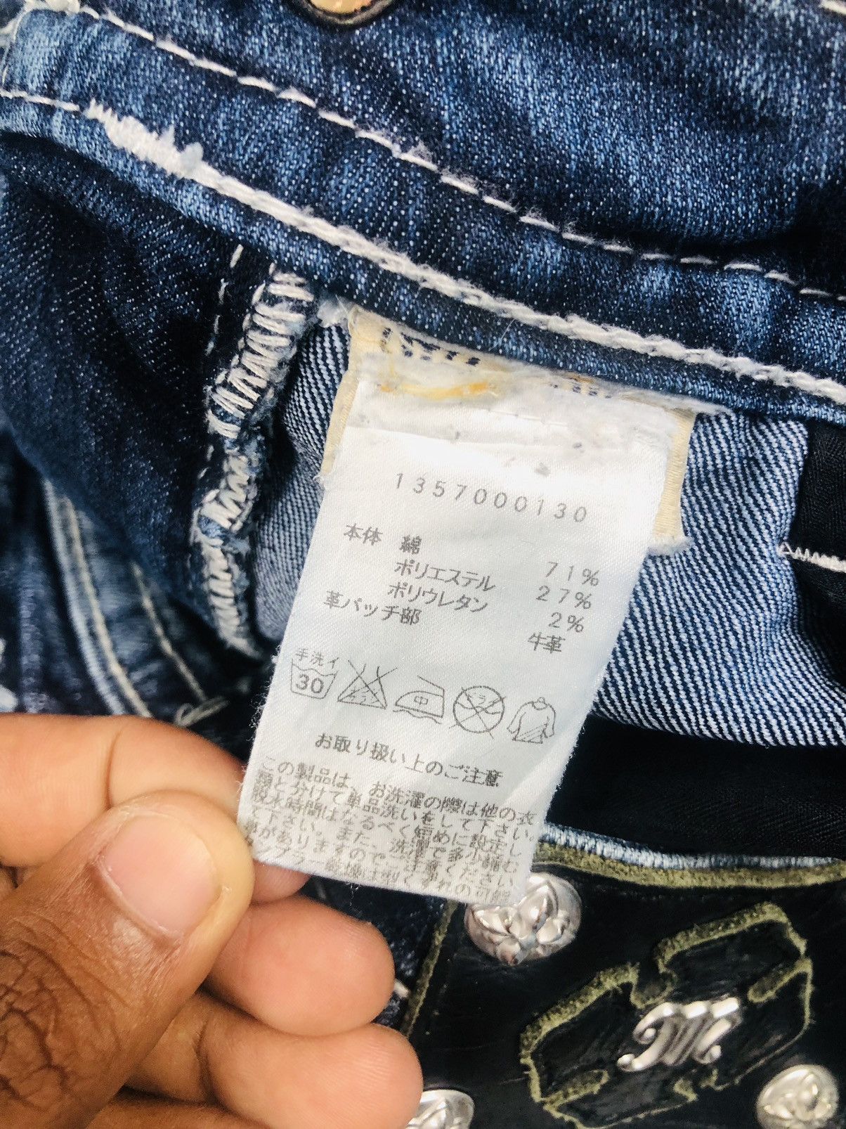 Miss Me MissMe Usa designer Jeans (37) Size 27" / US 4 / IT 40 - 13 Thumbnail
