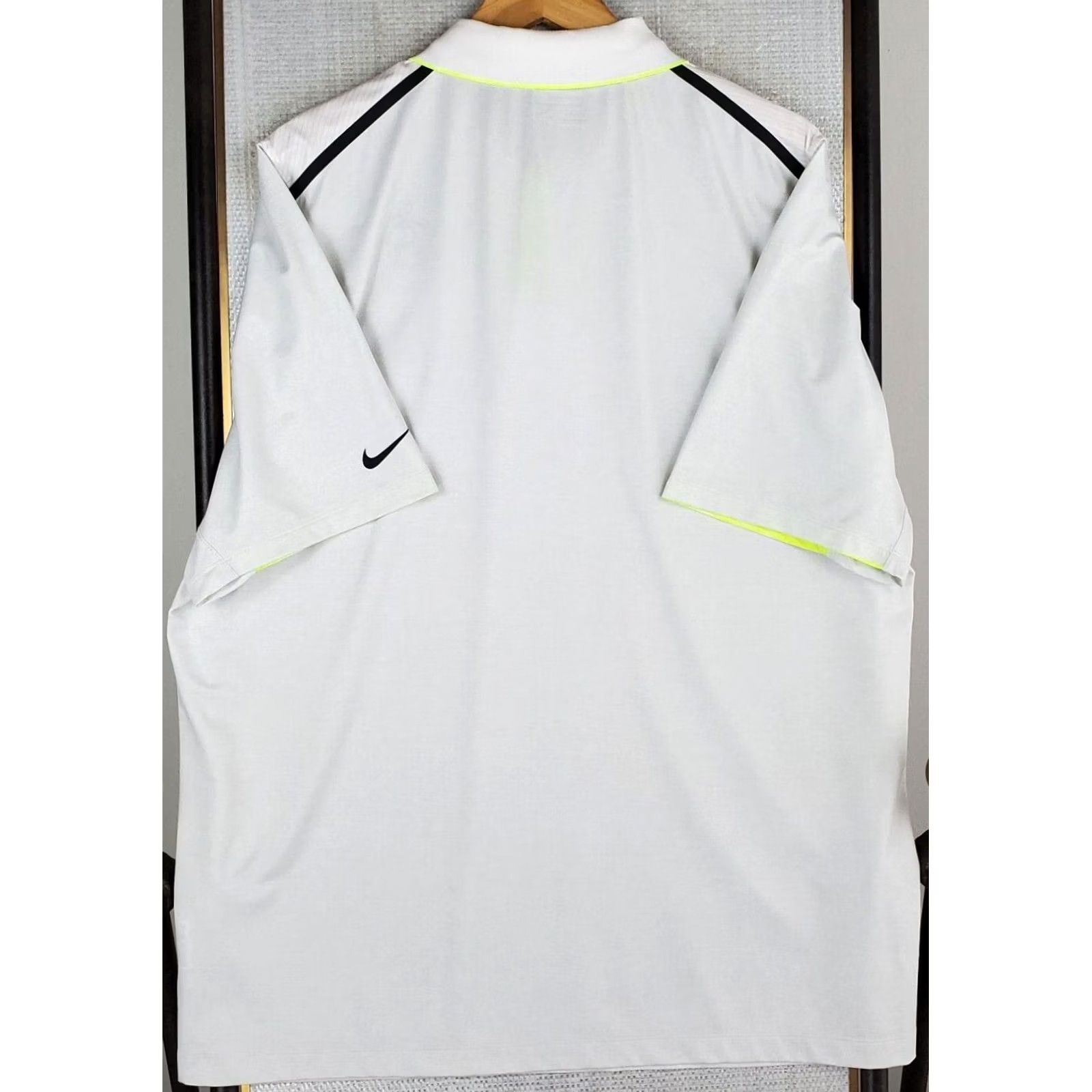 Nike NIKE GOLF Polo Shirt XL Mens White Tour Performance Short Sleeve Shirt Soccer Miller Lite Size US XL / EU 56 / 4 - 4 Thumbnail