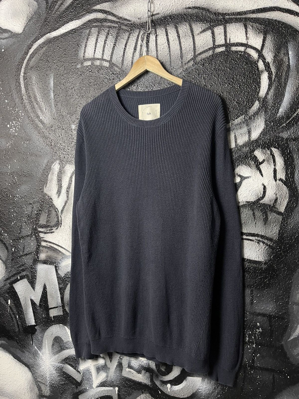 Folk Folk Organic Cotton Knited Jumper Men’s Size 4 Size US L / EU 52-54 / 3 - 1 Thumbnail