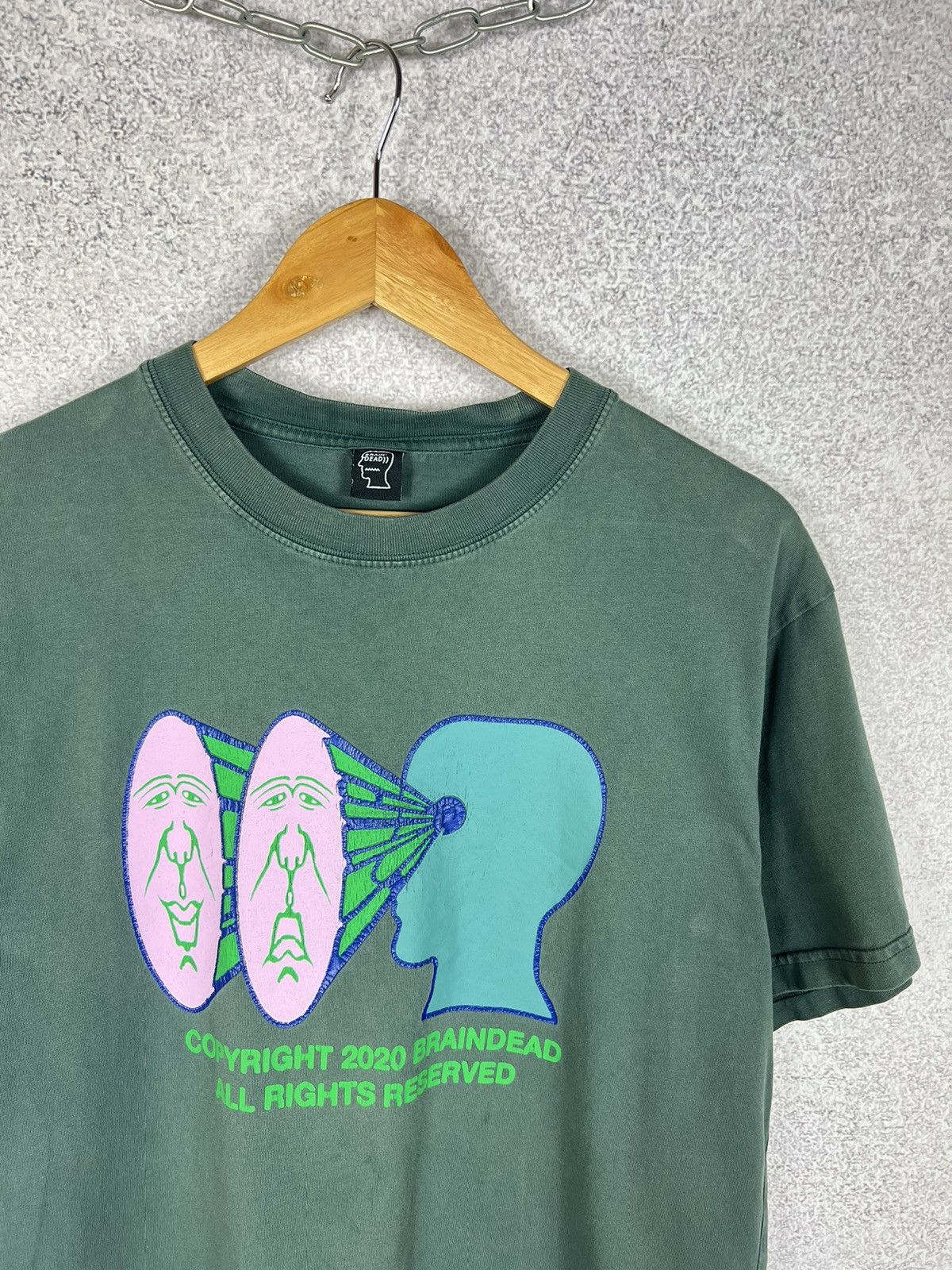 Brain Dead Brain Dead Logo Tee Size US S / EU 44-46 / 1 - 2 Thumbnail