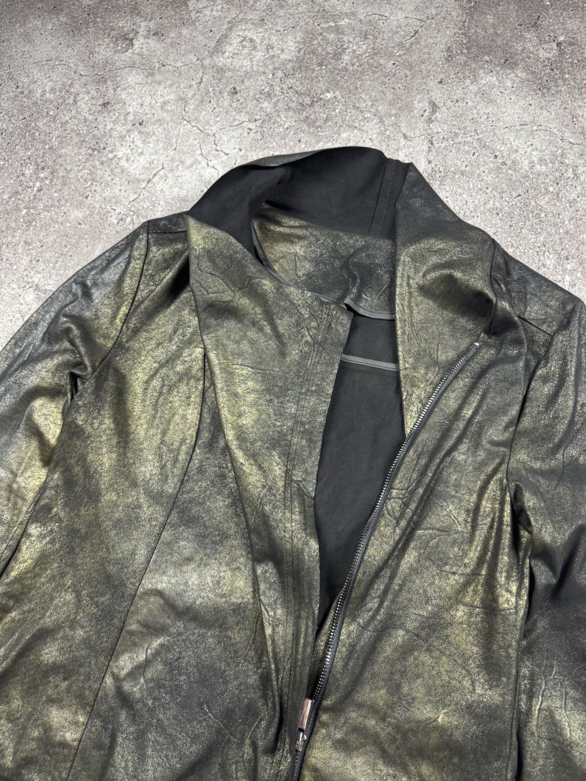Hysteric Glamour Avant garde Junya Watanabe style opium pattern leather jacke Size US S / EU 44-46 / 1 - 4 Thumbnail