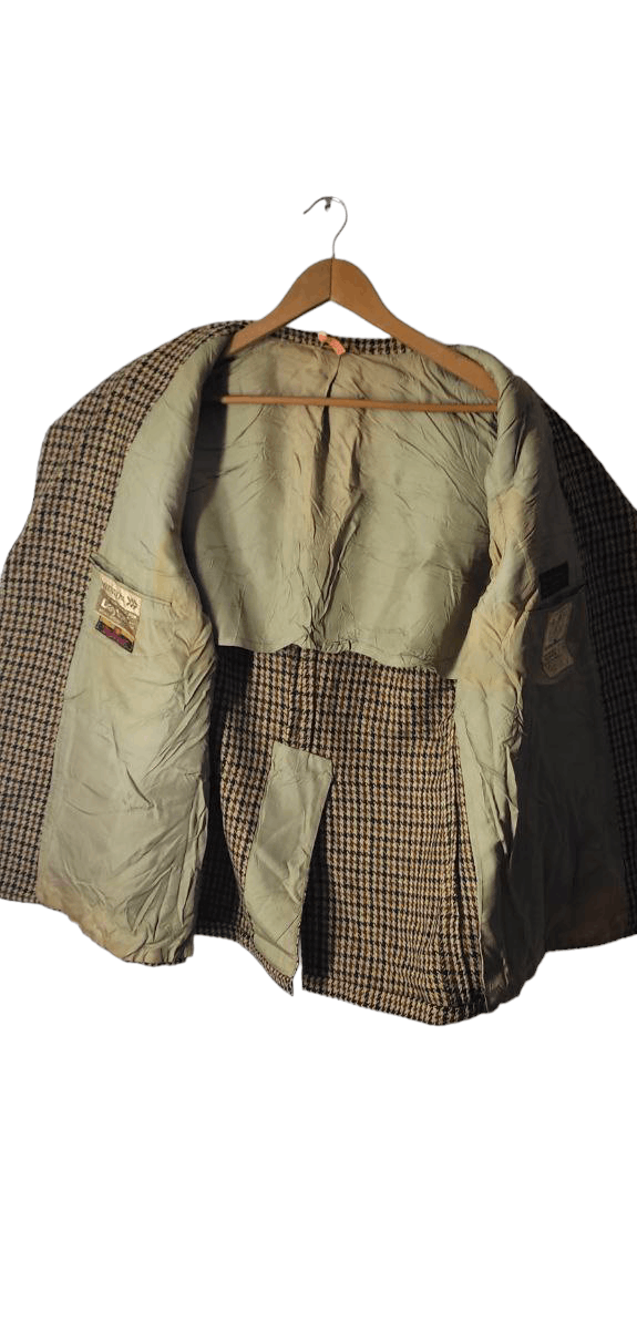 Harris Tweed HARRIS TWEED CHECKBLAZER JACKET Size L / US 10 / IT 46 - 2 Thumbnail