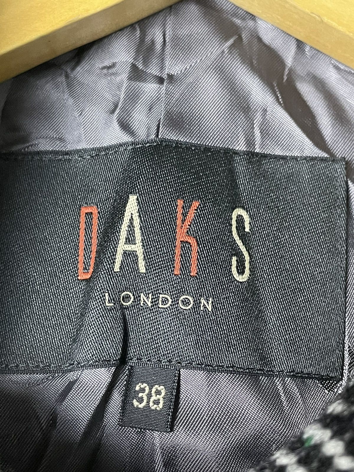 DAKS × Japanese Brand × Vintage Vintage Daks London Wool Blend Buttoned Jacket (110) Size US XXS / EU 40 - 7 Thumbnail