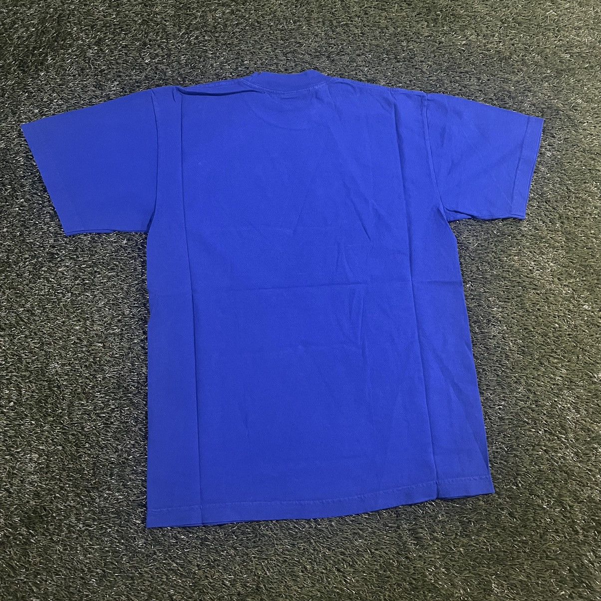 Revenge Revenge Basic Embroidered Logo Tee Blue Size Medium Size US M / EU 48-50 / 2 - 2 Thumbnail
