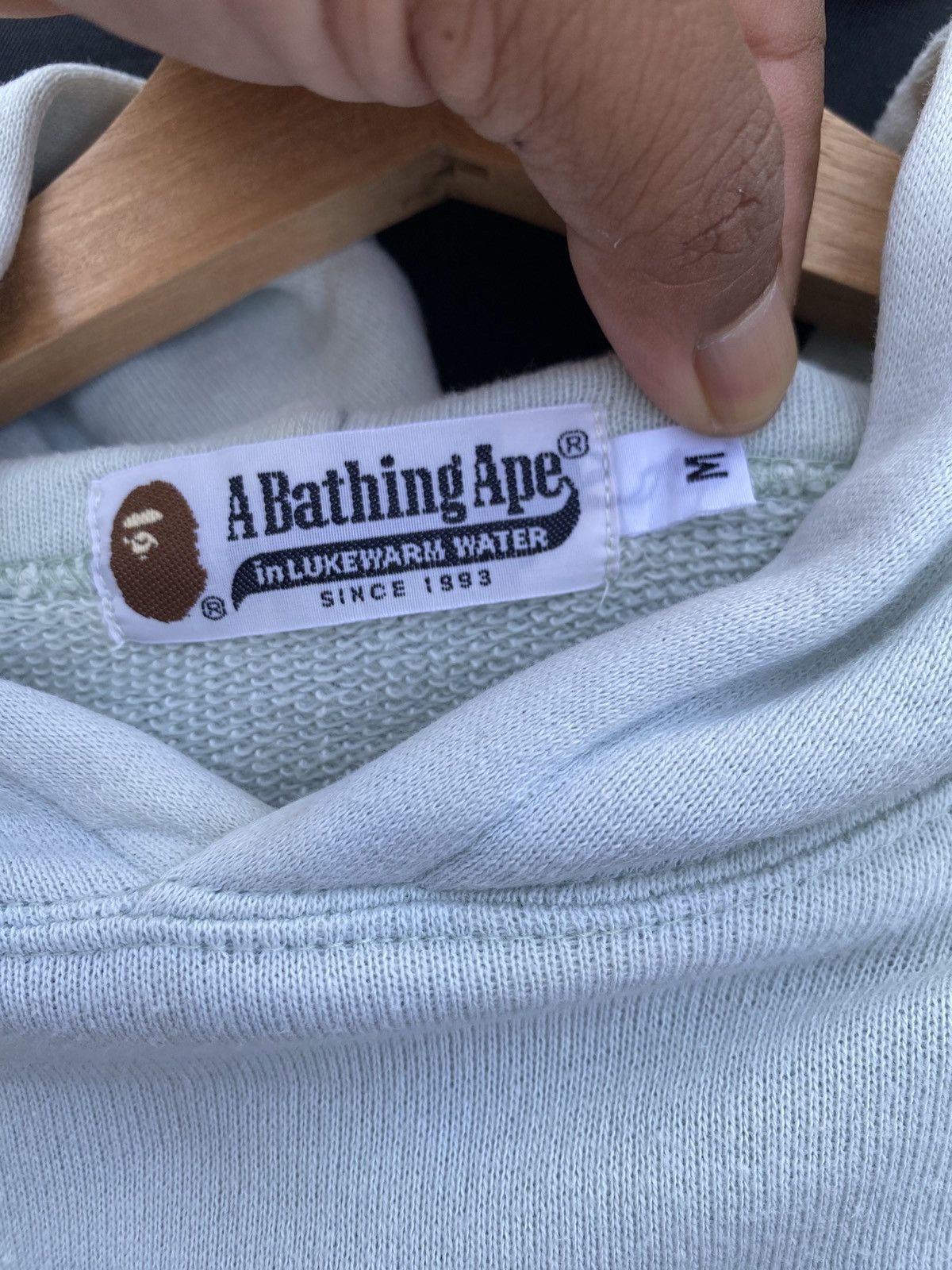 Bape Rare BAPE with the "Ape Shall Never Kill Ape" Hoodie Size US M / EU 48-50 / 2 - 9 Thumbnail