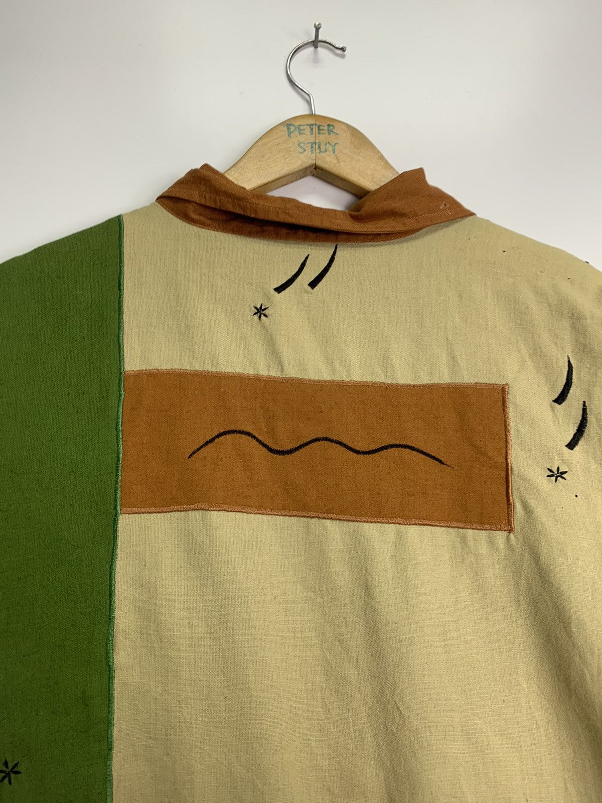 Japanese Brand × Vintage Vintage Japanese Block Buttons Up Size US L / EU 52-54 / 3 - 12 Thumbnail